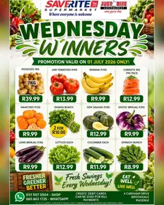 Saverite specials catalogue – valid from 01/07/2026