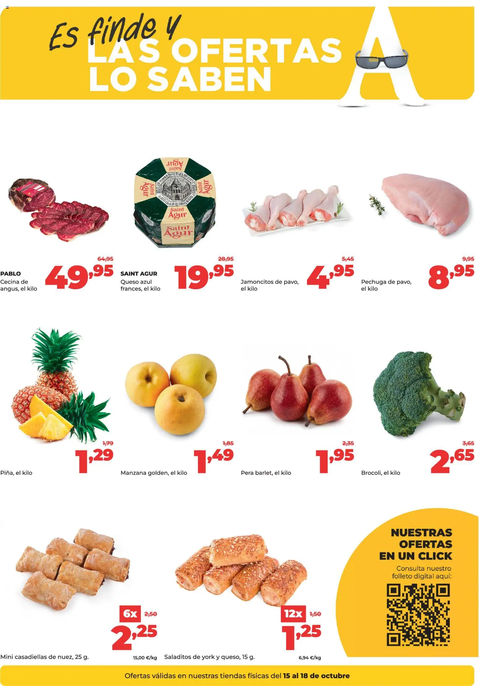 Alimerka Fin de semana │ válido desde el 15/10/2026 | Página: 2 | Productos: Queso, Manzana, Queso azul