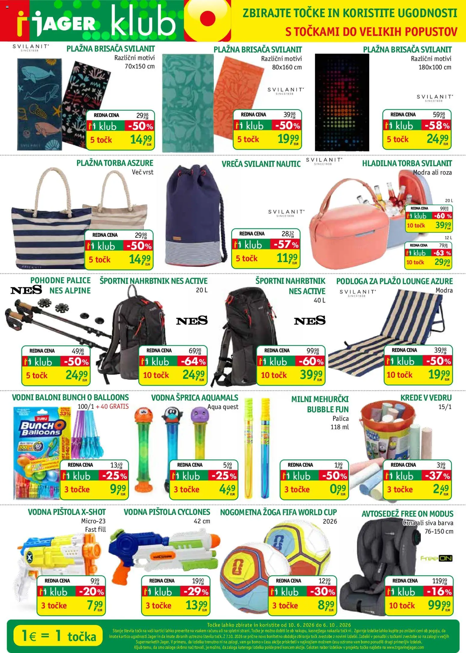 Novi Jager katalog ponudbe – veljaven od 15.07.2026 | Stran: 3 | Izdelki: Hladilna torba, Torba, Podloga, Barva