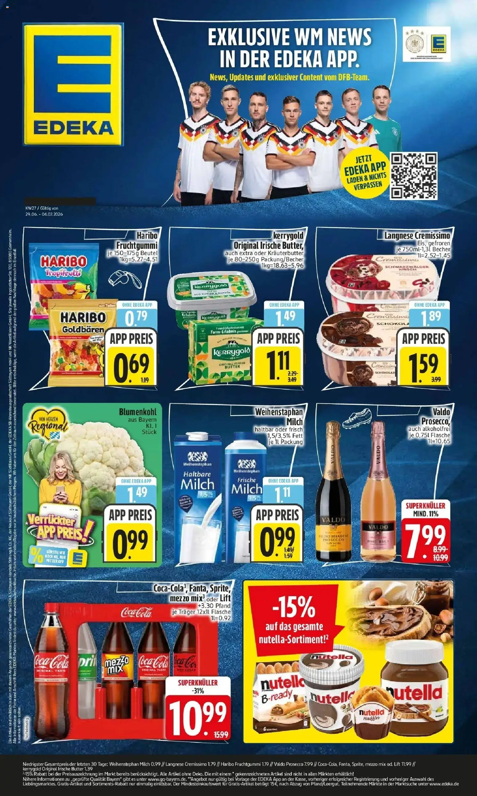 Edeka - EDEKA: Wochenangebote – gültig ab 28.06.2026 | Seite: 1