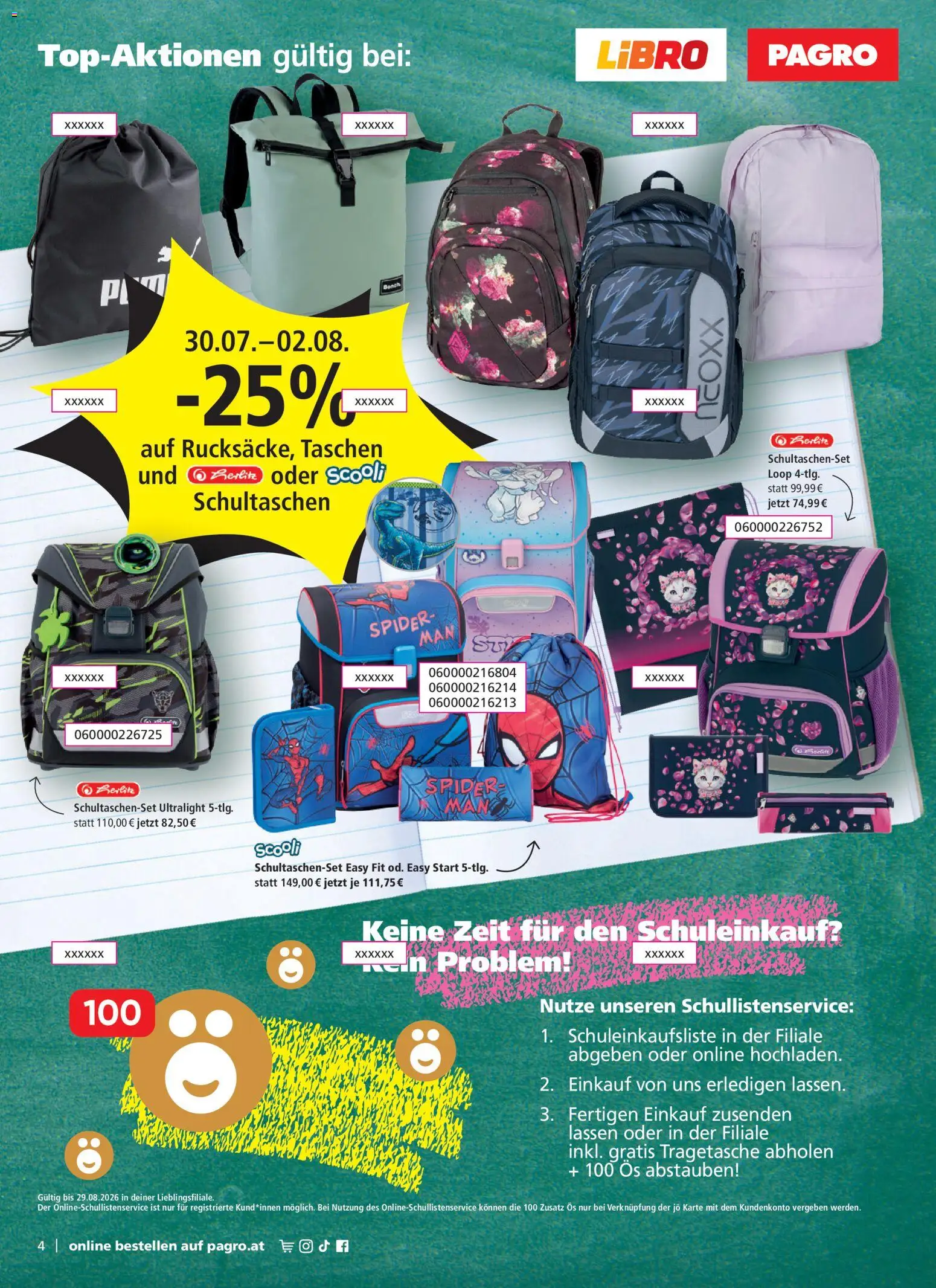 Pagro-Diskont Flugblatt gültig ab 30.07.2026 | Seite: 4