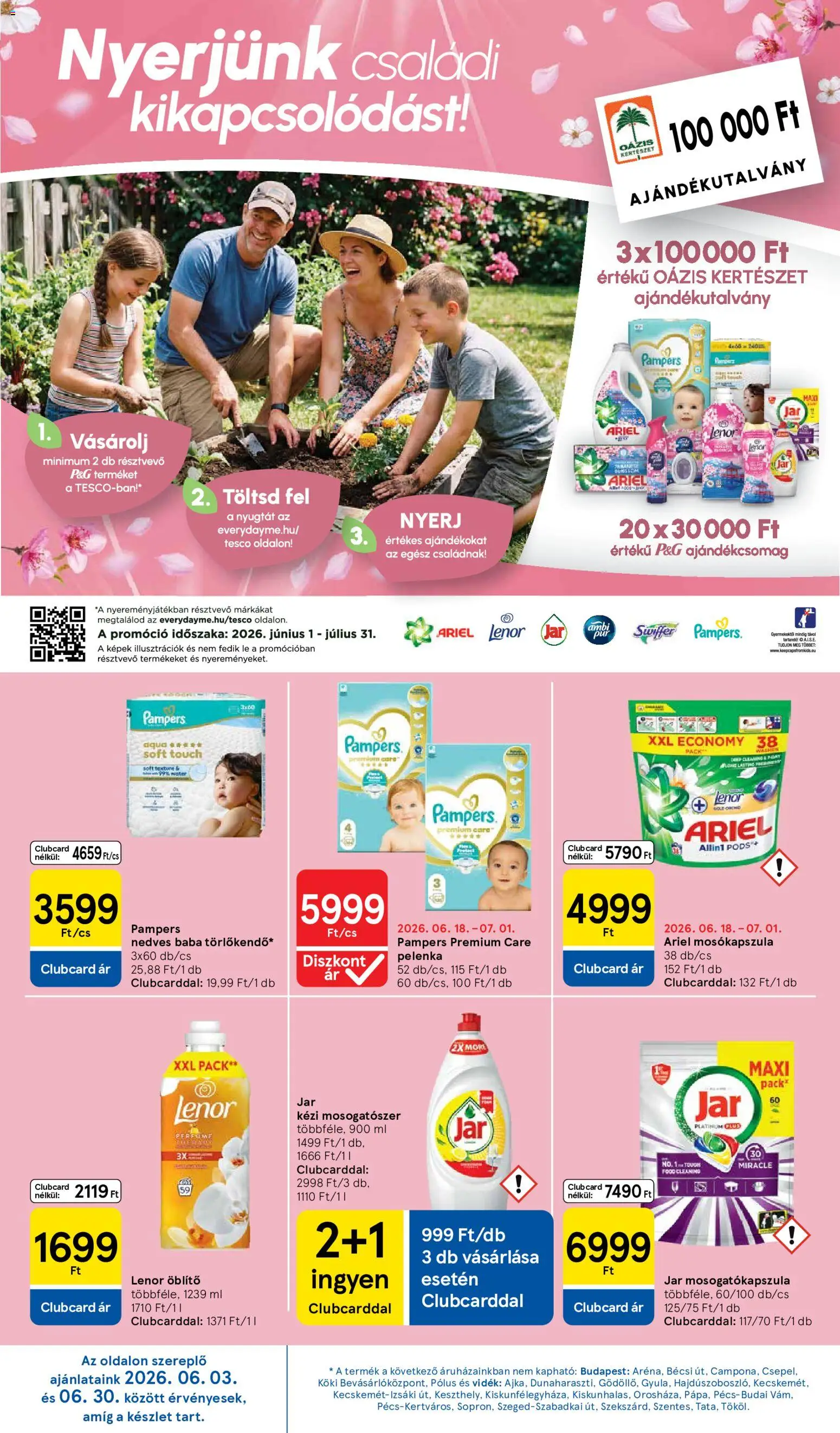 Tesco akciós ujság - amely érvényes a következő dátumtól: 25.06.2026 | Oldal: 26