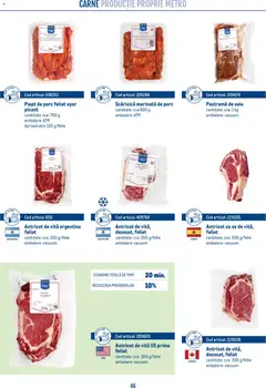 Ofertele Metro valabile de la 21.04.2026 | Pagină: 46 | Produse: Yağ sökücü
