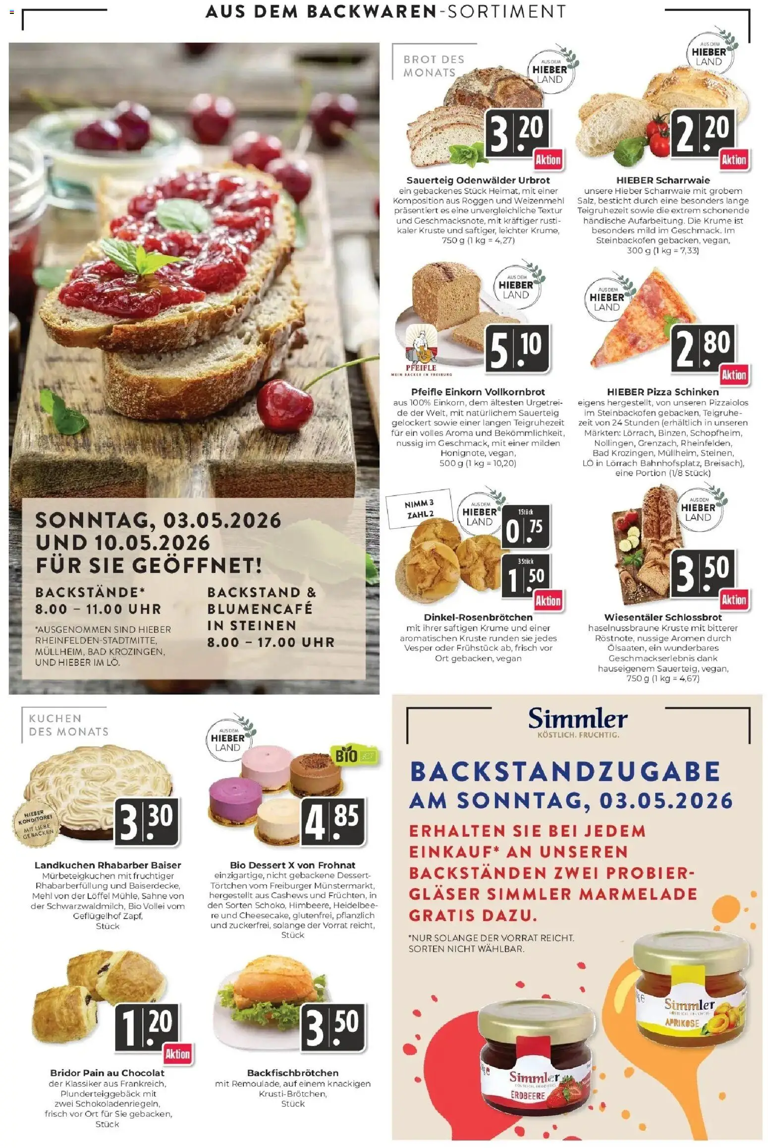 Edeka prospekt Schliengen	 – gültig ab 04.05.2026 | Seite: 7 | Produkte: Mehl, Vollkornbrot, Bad, Rhabarber