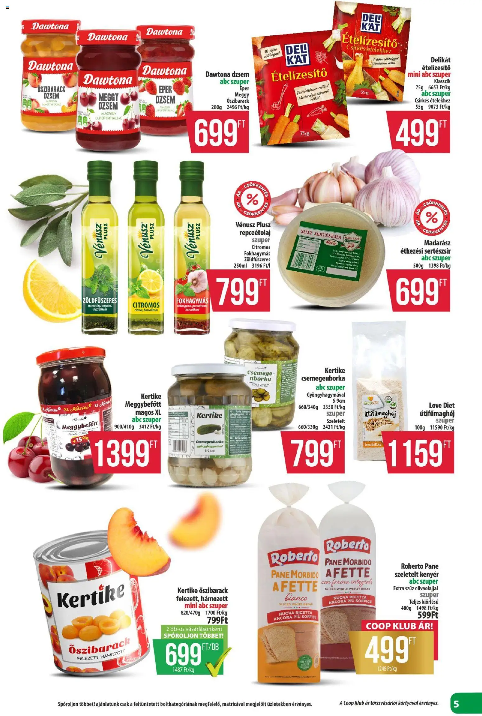 COOP akciós ujság - amely érvényes a következő dátumtól: 21.05.2026 | Oldal: 5