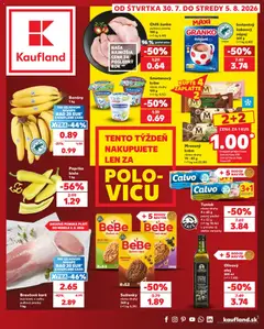 Kaufland leták platný od 30.07.2026