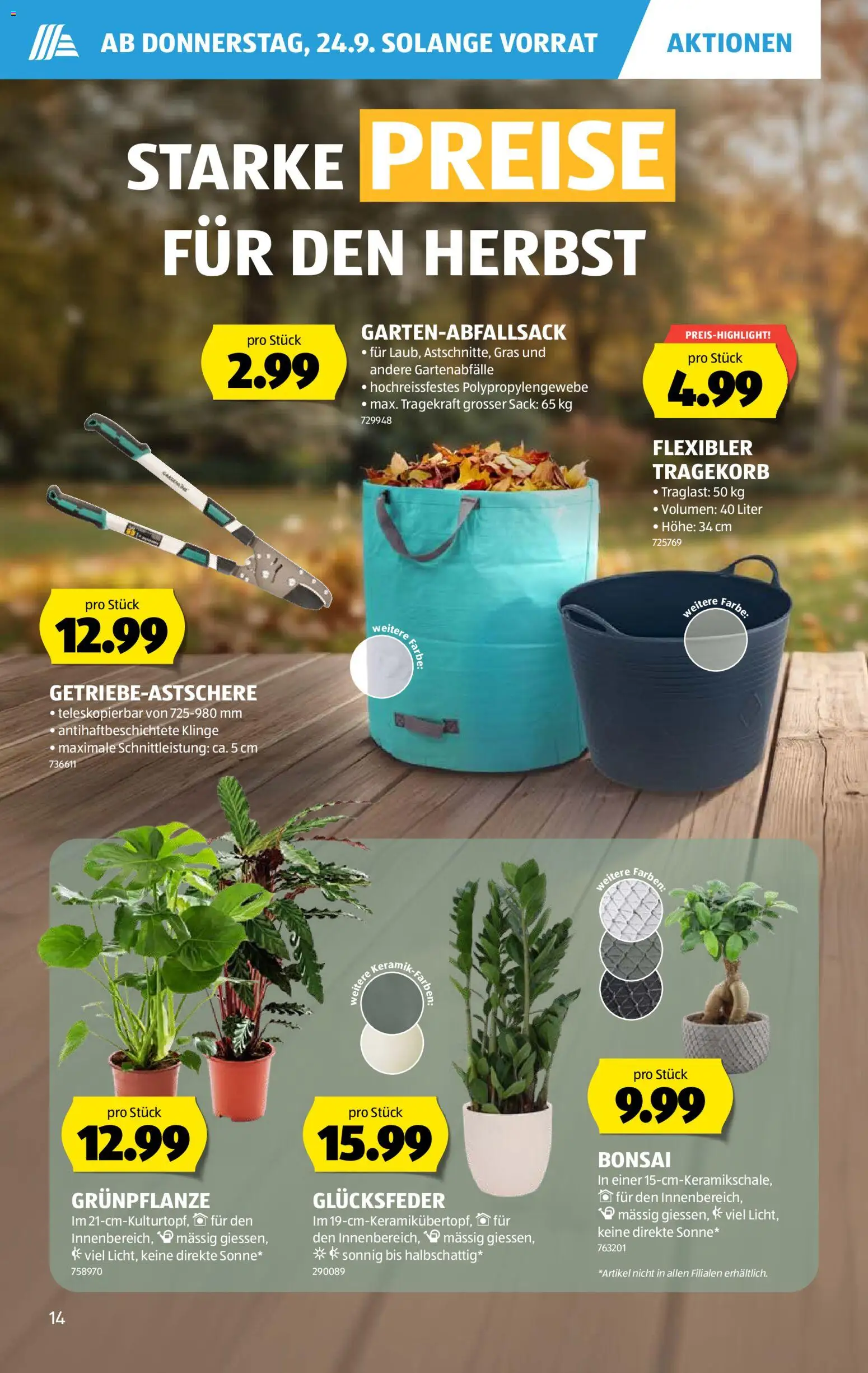 Aldi aktionen – gültig ab 24.09.2026 | Seite: 14