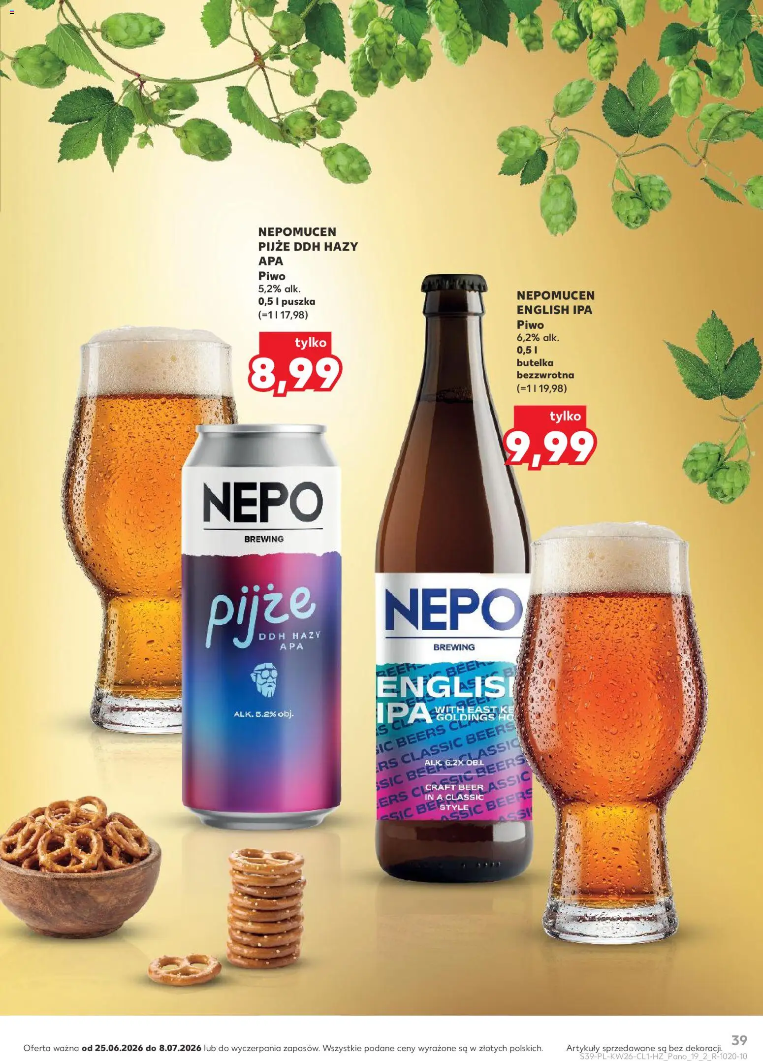Kaufland Polsko leták - Barek od 25.06.2026 | Strana: 39 | Produkty: Chia