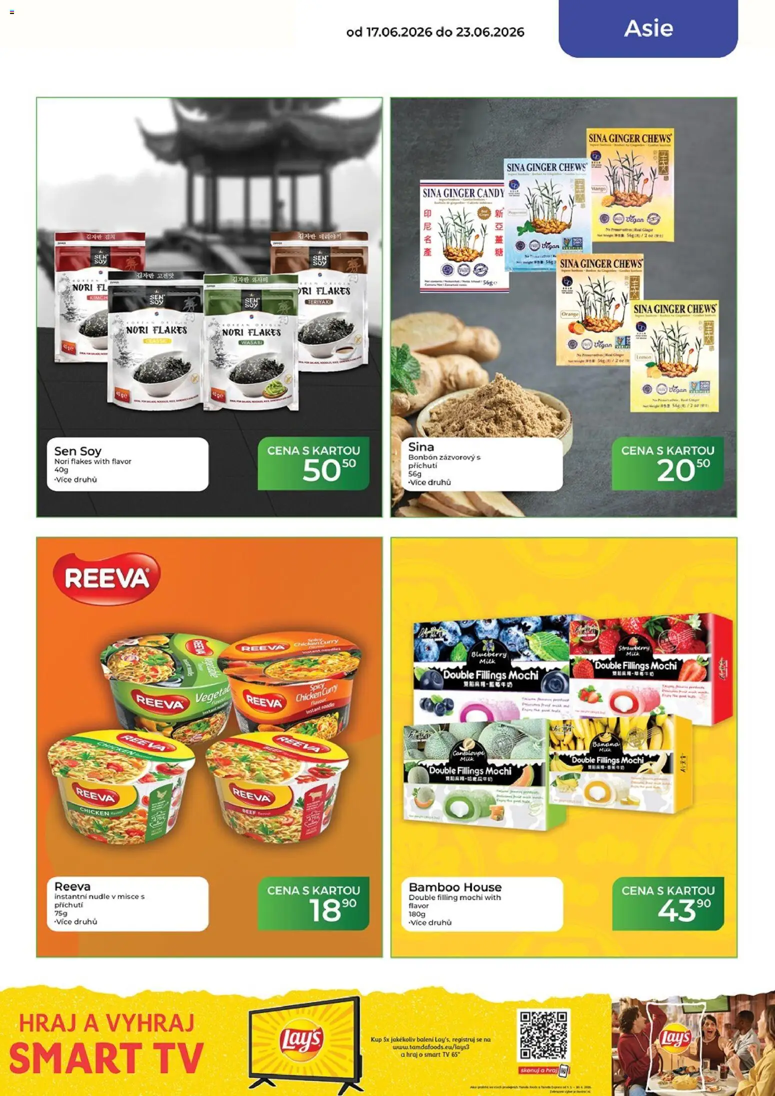 Tamda Foods leták od 17.06.2026 | Strana: 47 | Produkty: Wasabi, Tv, Lay's, Nudle