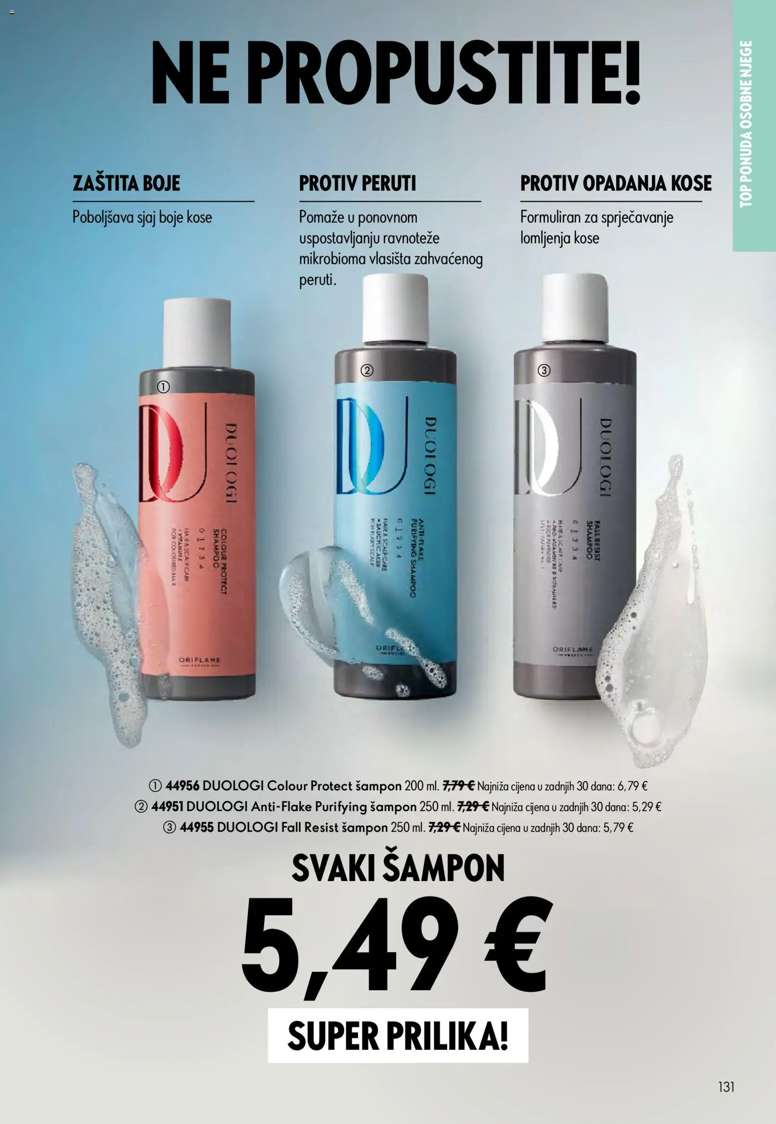Oriflame katalog | vrijedi od 24.06.2026 | Stranica: 131 | Proizvodi: Šampon
