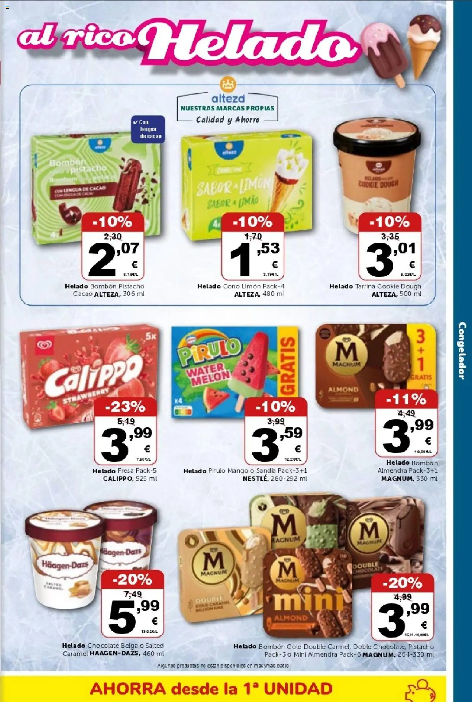 Masymas folleto │ válido desde el 17/07/2026 | Página: 7 | Productos: Chocolate, Helado, Sandía, Φρυγανιές σικάλεως