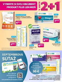 Plus lekáreň leták platný od 01.09.2026 | Strana: 8