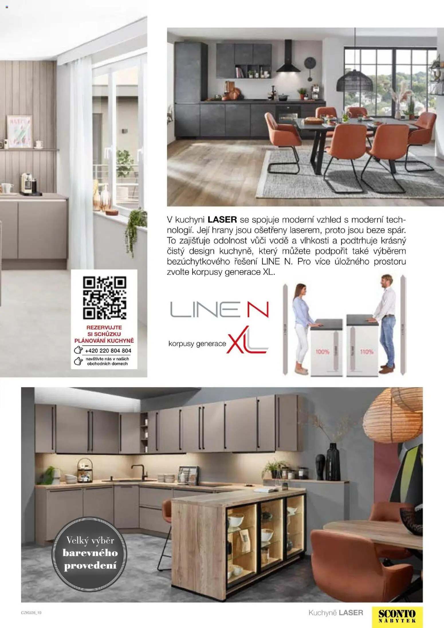 Sconto nábytek katalog - Kuchyně na míru od 06.01.2026 | Strana: 19 | Produkty: Nábytek, Kuchyně