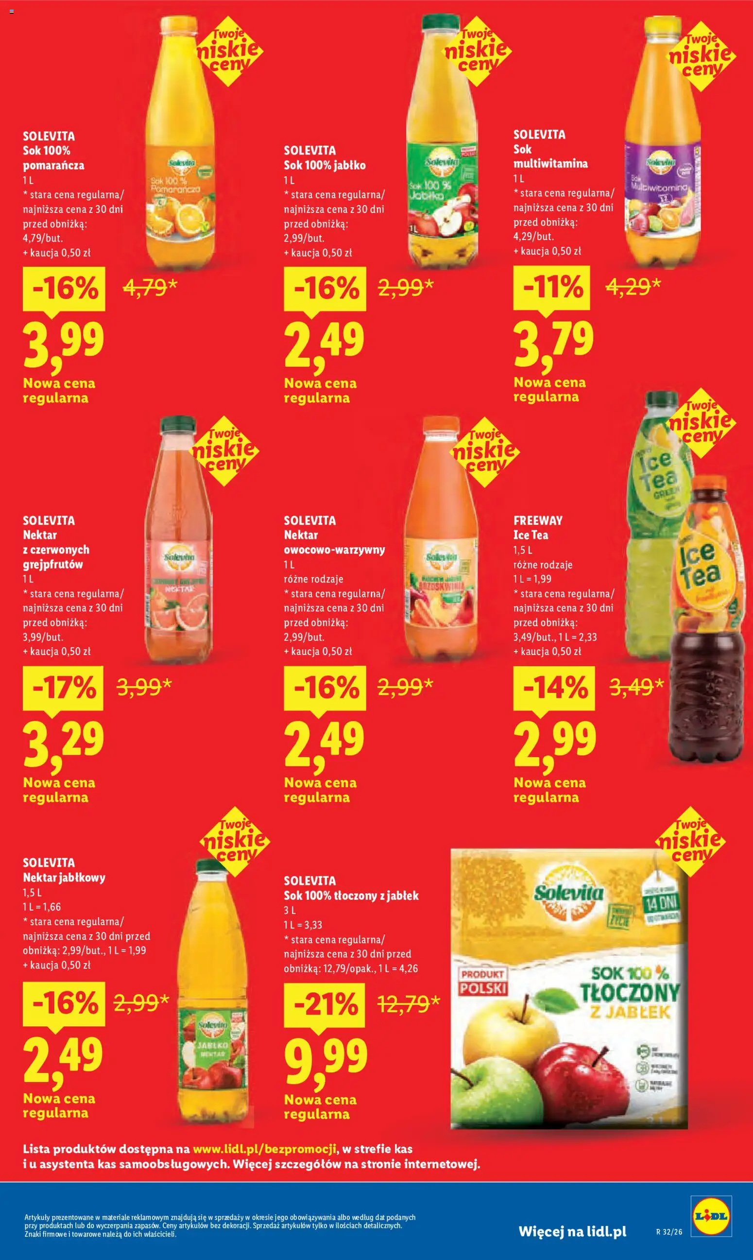 Lidl Polsko leták od 03.08.2026 | Strana: 29 | Produkty: Solevita, Ice tea