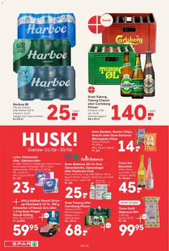 Spar - Tilbudsavis uge 26 - 27 gyldig fra 19.06.2026 | Side: 22 | Produkter: Øl, Chips, Oksekød, Søm
