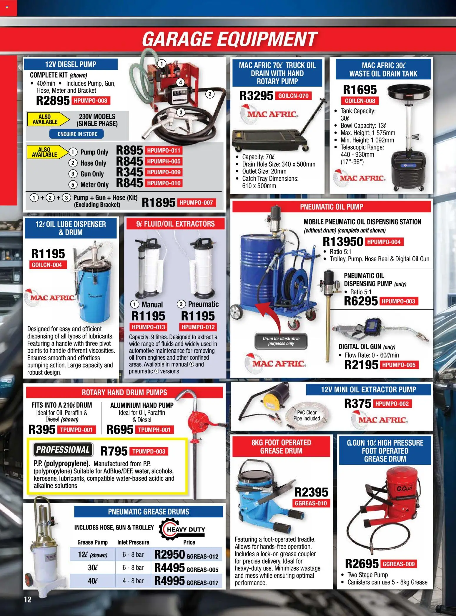 New Adendorff catalogue – valid from 01/09/2026 | Page: 14 | Products: Tray, Bowl, Oil, Pipe
