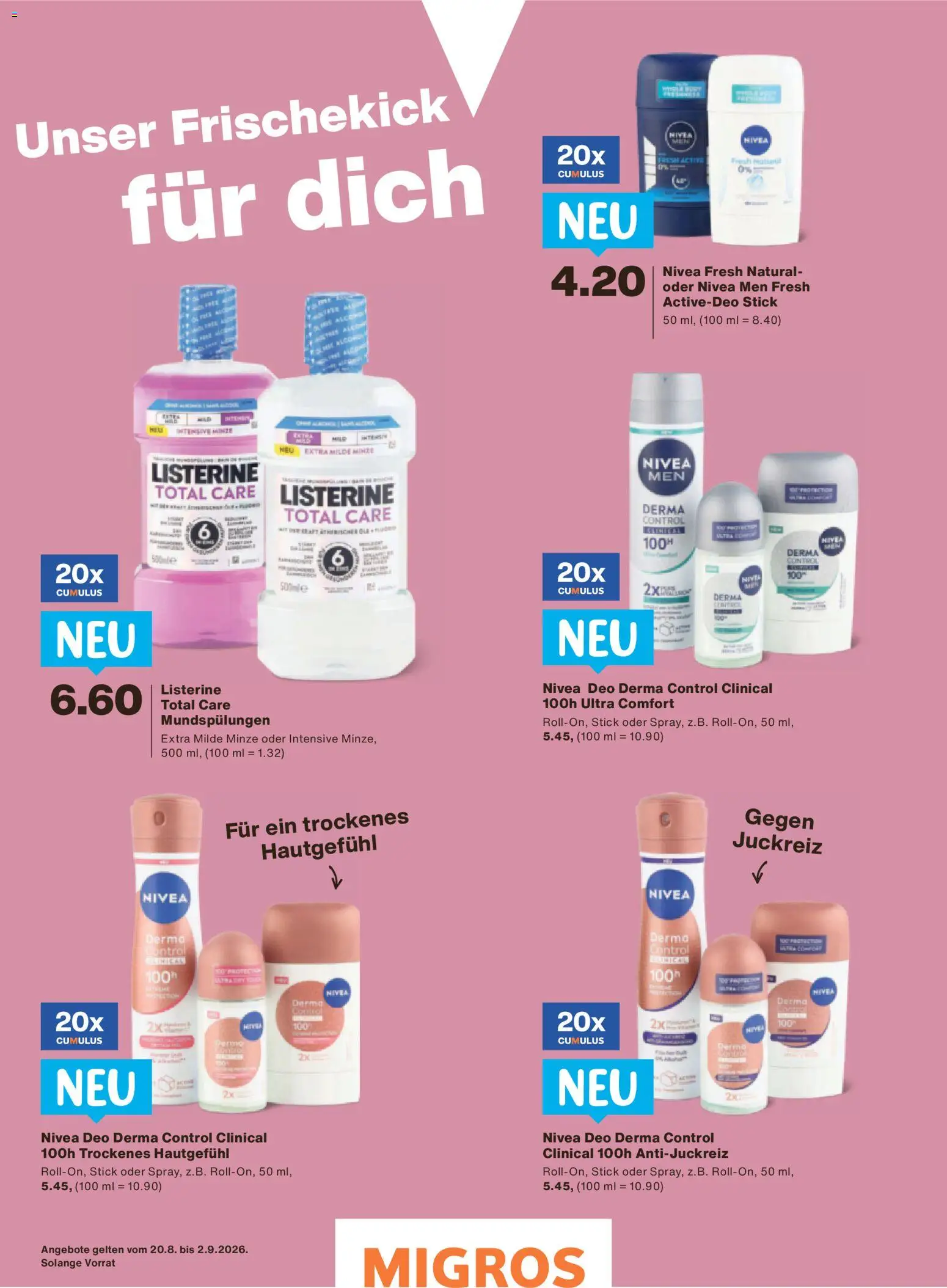 Migros aktionen Magazin – gültig ab 19.08.2026 | Seite: 6