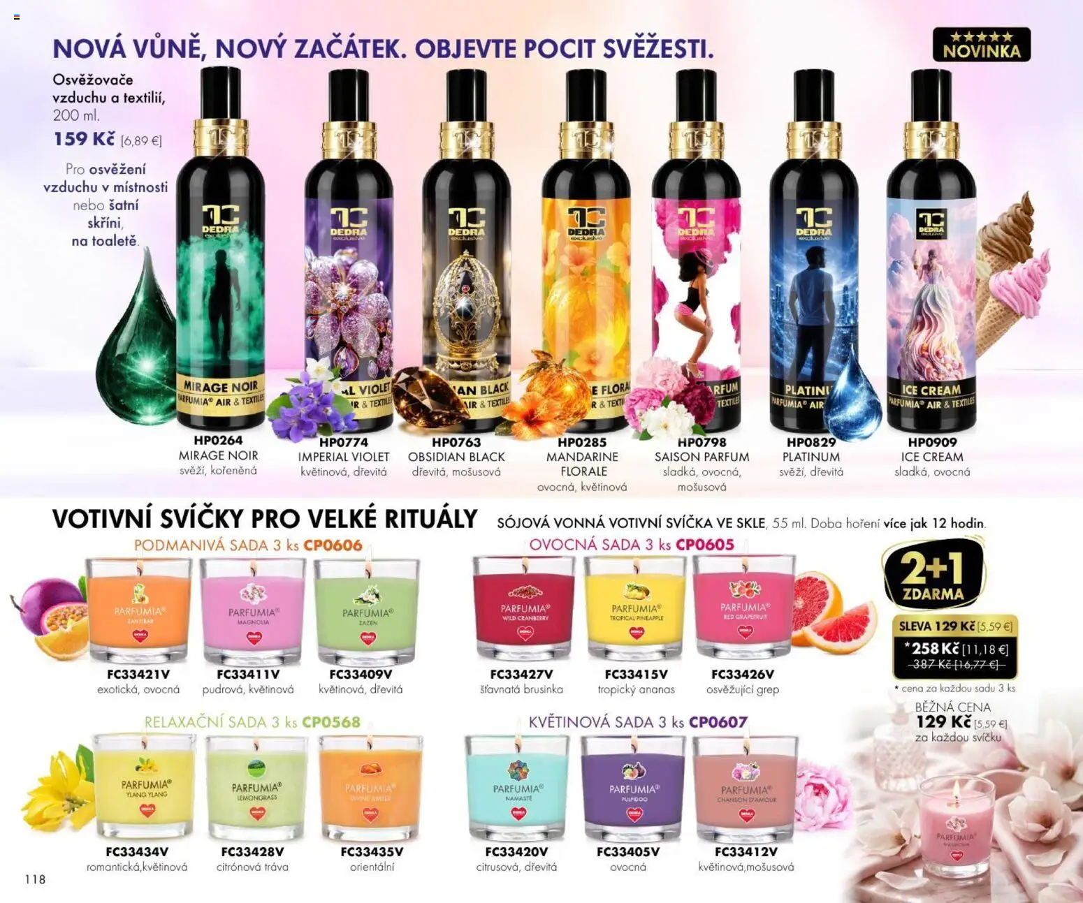 Nové Dedra akcie – leták je platný od 01.08.2026 | Strana: 18 | Produkty: Ananás, Grapefruit, Grep, Flora