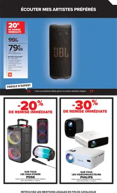 Carrefour - Prévisualisation de Carrefour Faite entrer la nouveauté à la maison valide à partir de 28.04.2026 | Page: 15 | Produits: Enceinte, Enceinte bluetooth