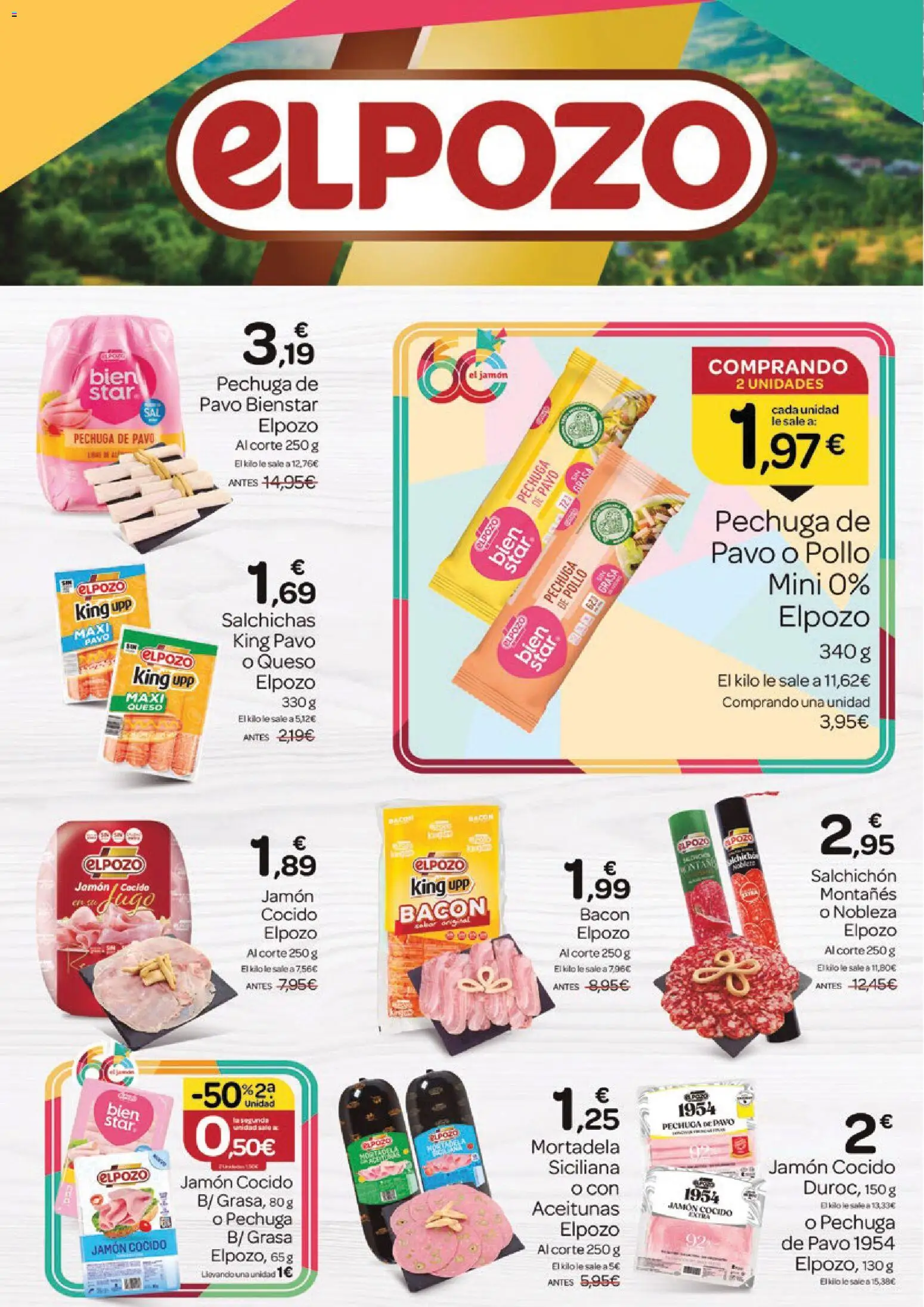 Supermercados El Jamón folleto │ válido desde el 27/08/2026 | Página: 29 | Productos: Queso, Jamón cocido, Bacon, Pavo