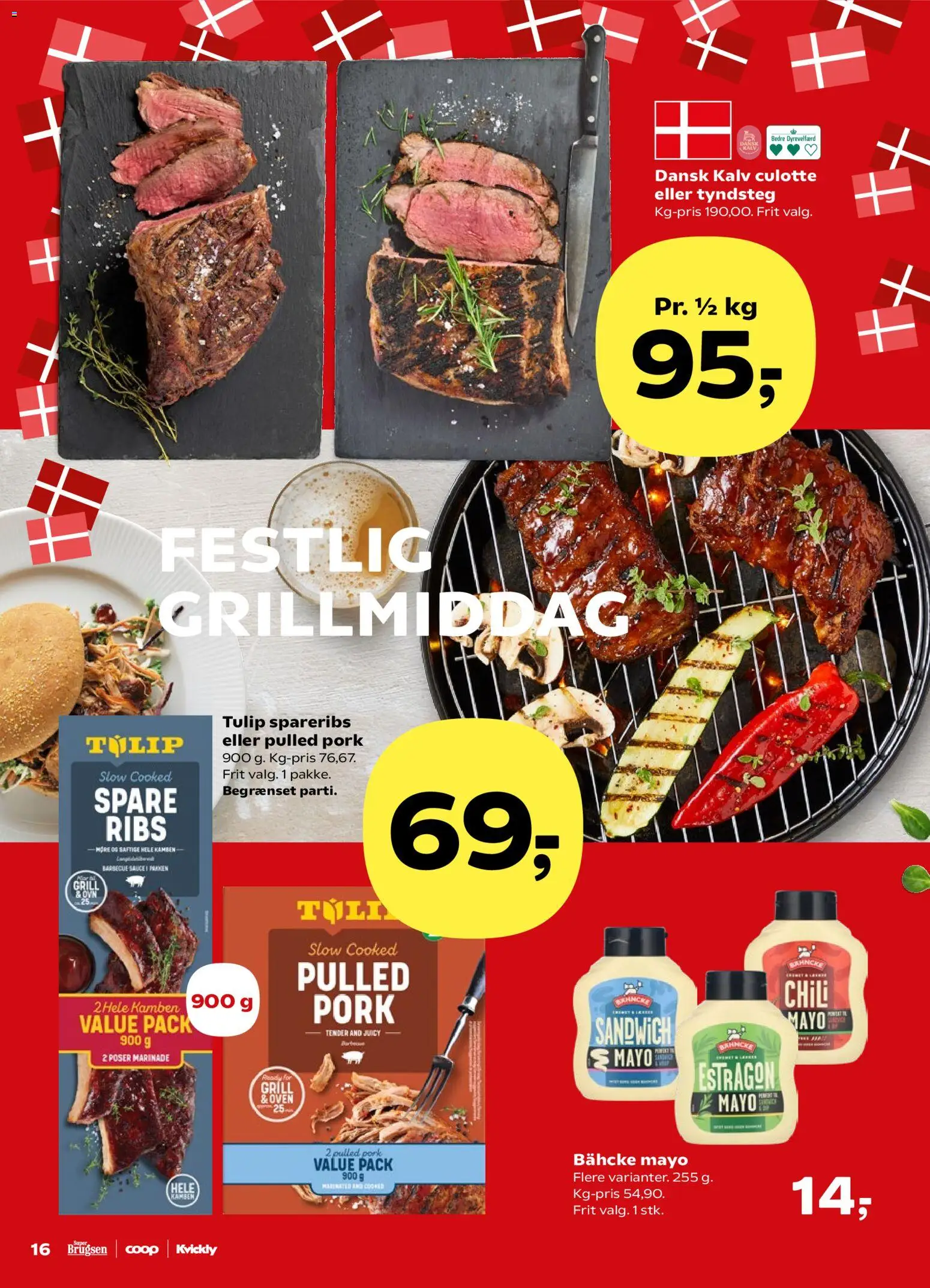 Super Brugsen tilbudsavis – gyldig fra 08.05.2026 | Side: 18 | Produkter: Ribs, Spareribs