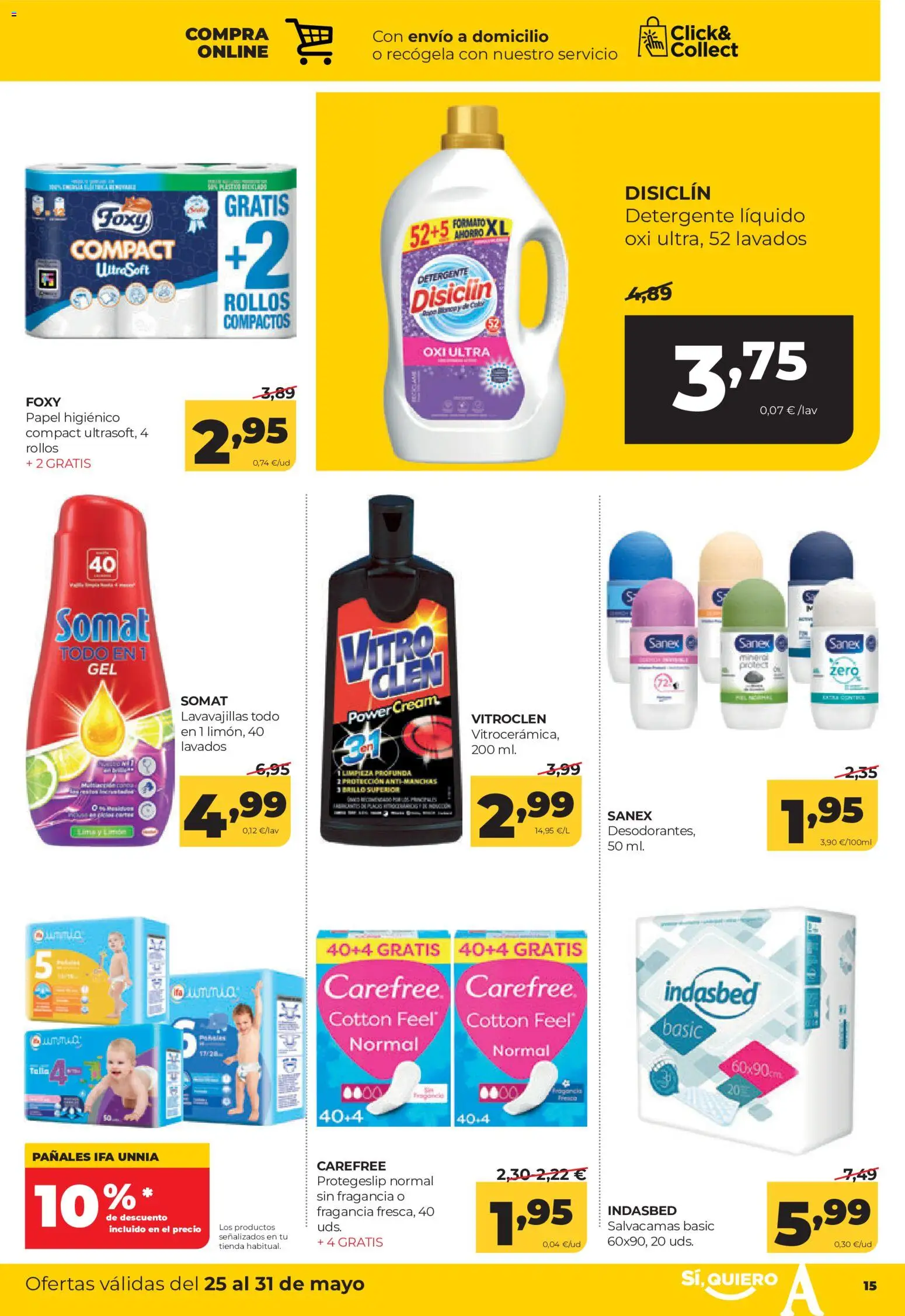 Alimerka folleto Asturias │ válido desde el 25.05.2026 | Página: 15 | Productos: Fragancia, Lima, Detergente, Lavavajillas
