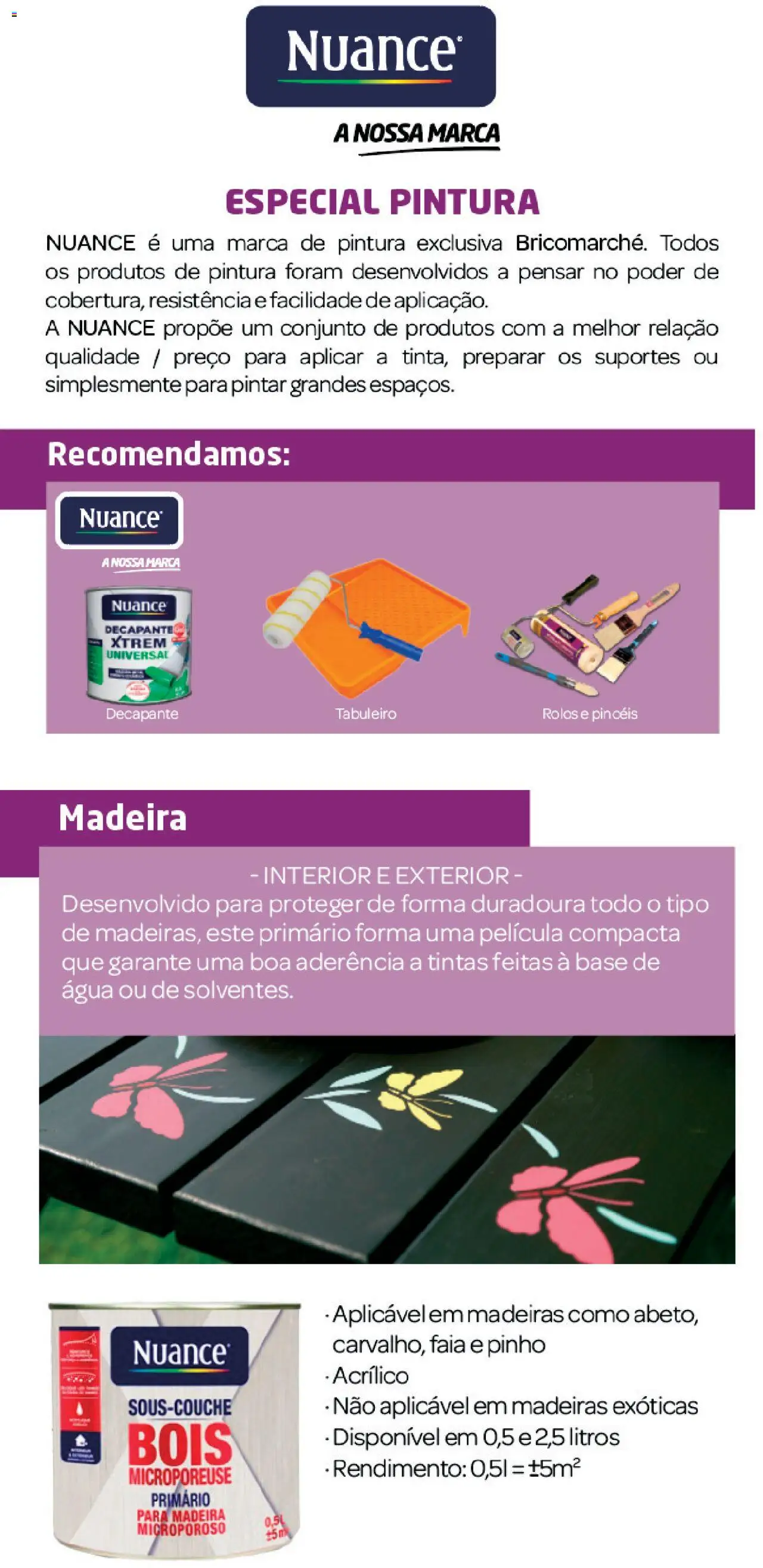 BricoMarché Nuance - primários │ válido de 27/12/2023 | Página: 2 | Produtos: Base, Madeiras