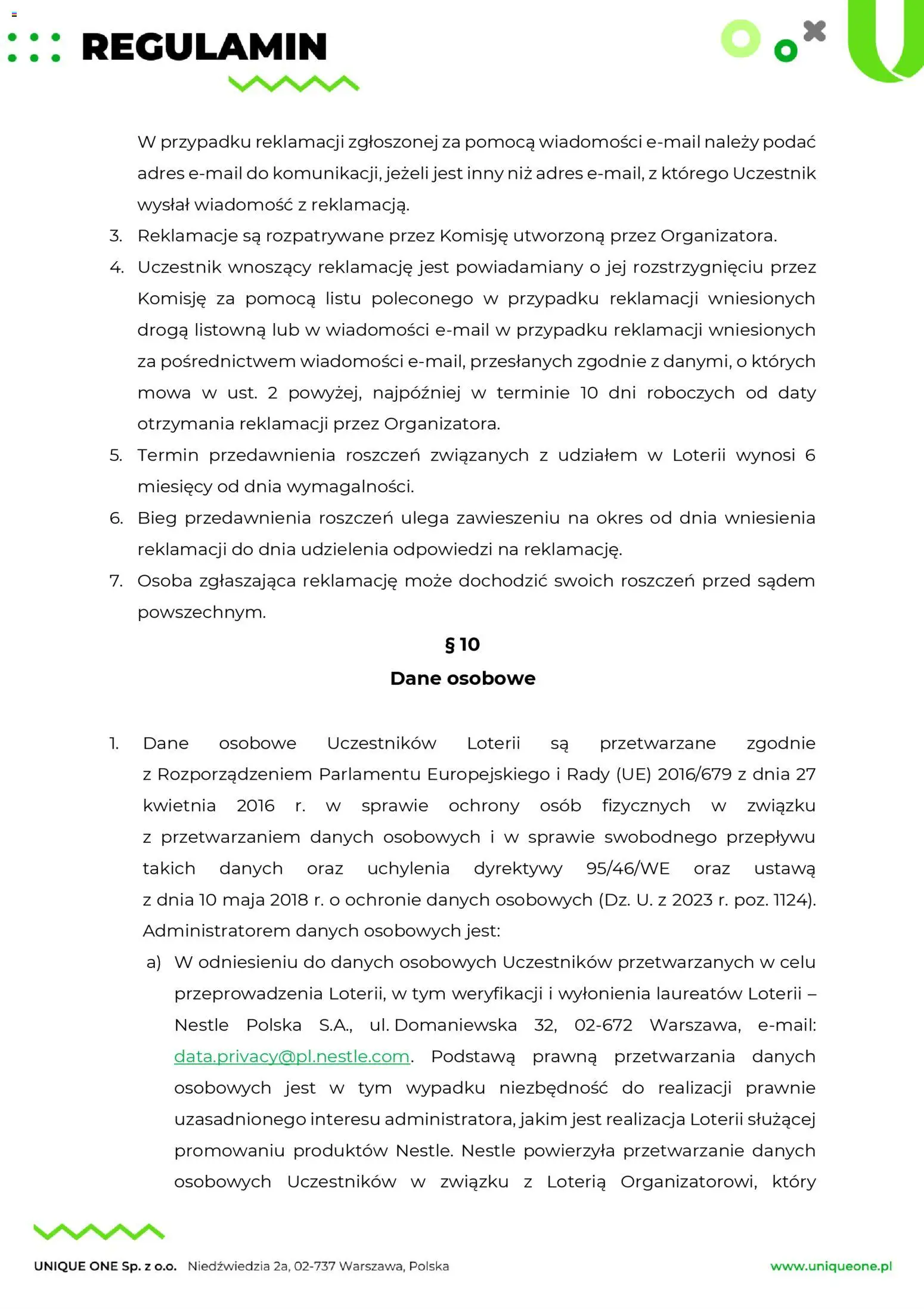 Makro Gazetka - Regulamin loterii Poczuj doskonały smak wygranej od 17.10.2025 | Strona: 19