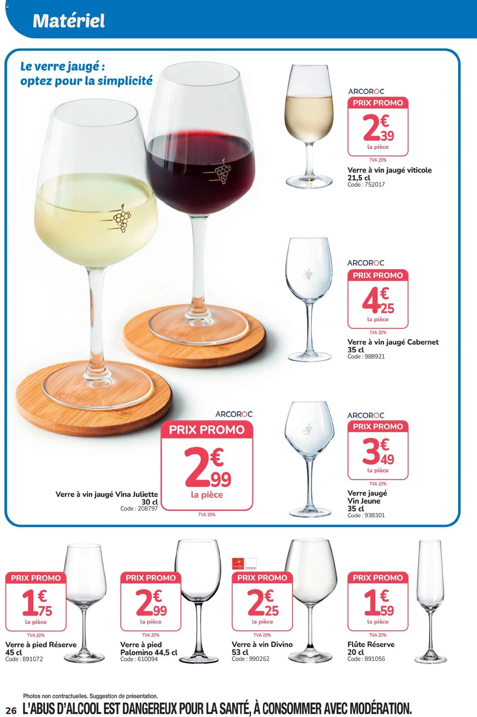 {H1} | Page: 26 | Produits: Flûte, Vin