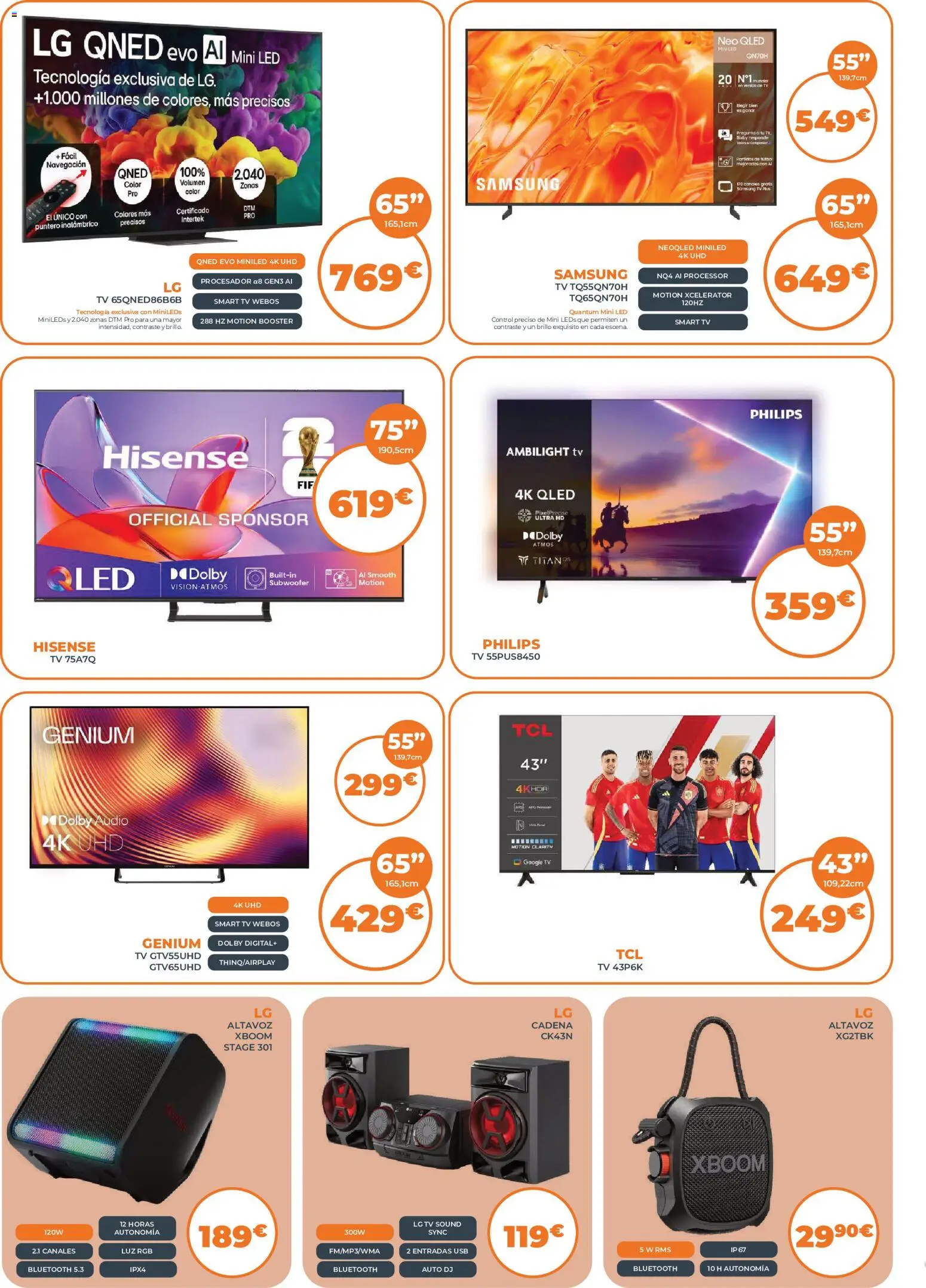 Pascual Martí - folleto │ válido desde el 01/10/2026 | Página: 6 | Productos: Audio, Altavoz, USB, Navegación