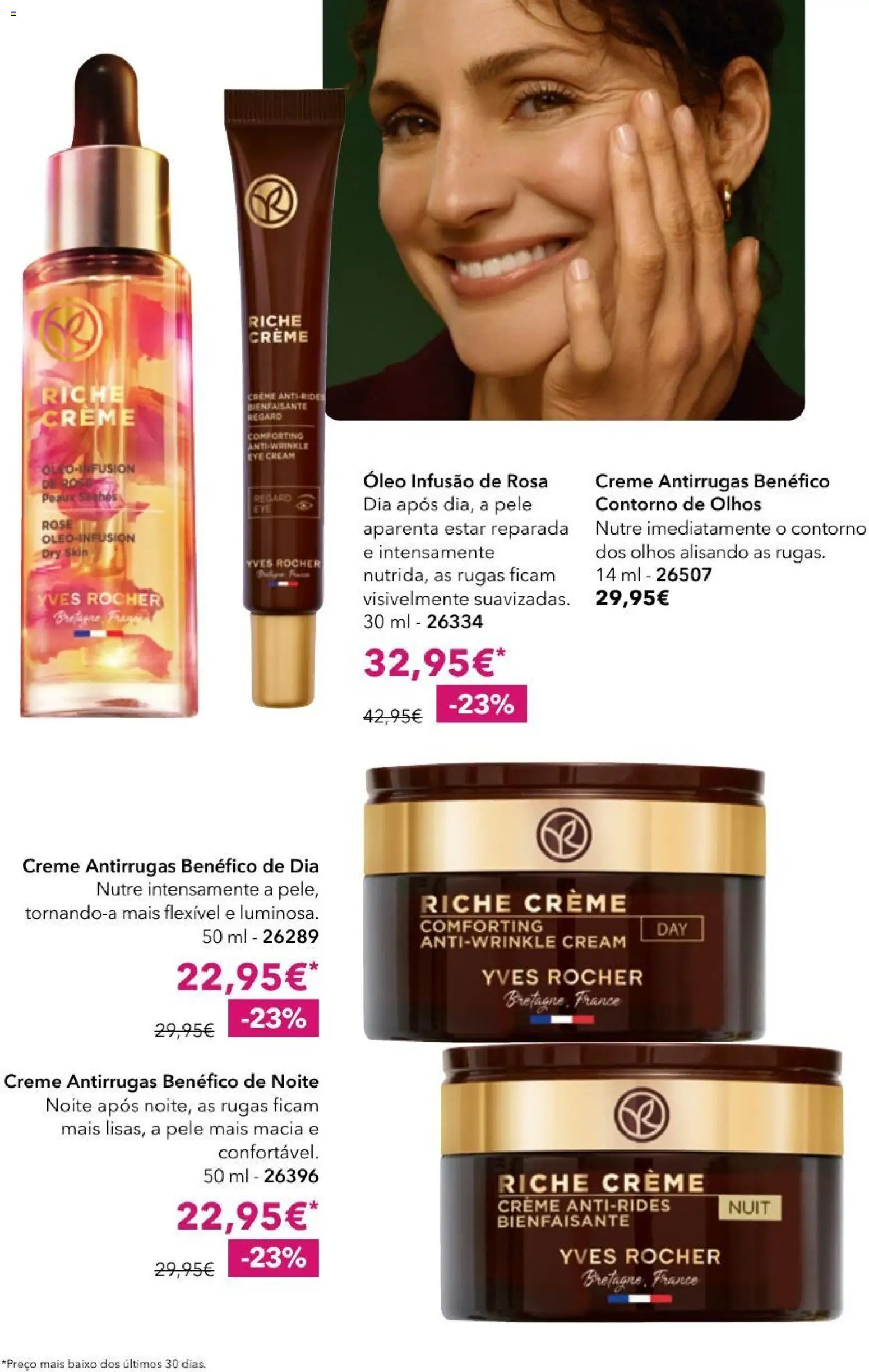 Yves Rocher catálogo 11 │ válido de 27/08/2026 | Página: 32 | Produtos: Óleo, Creme