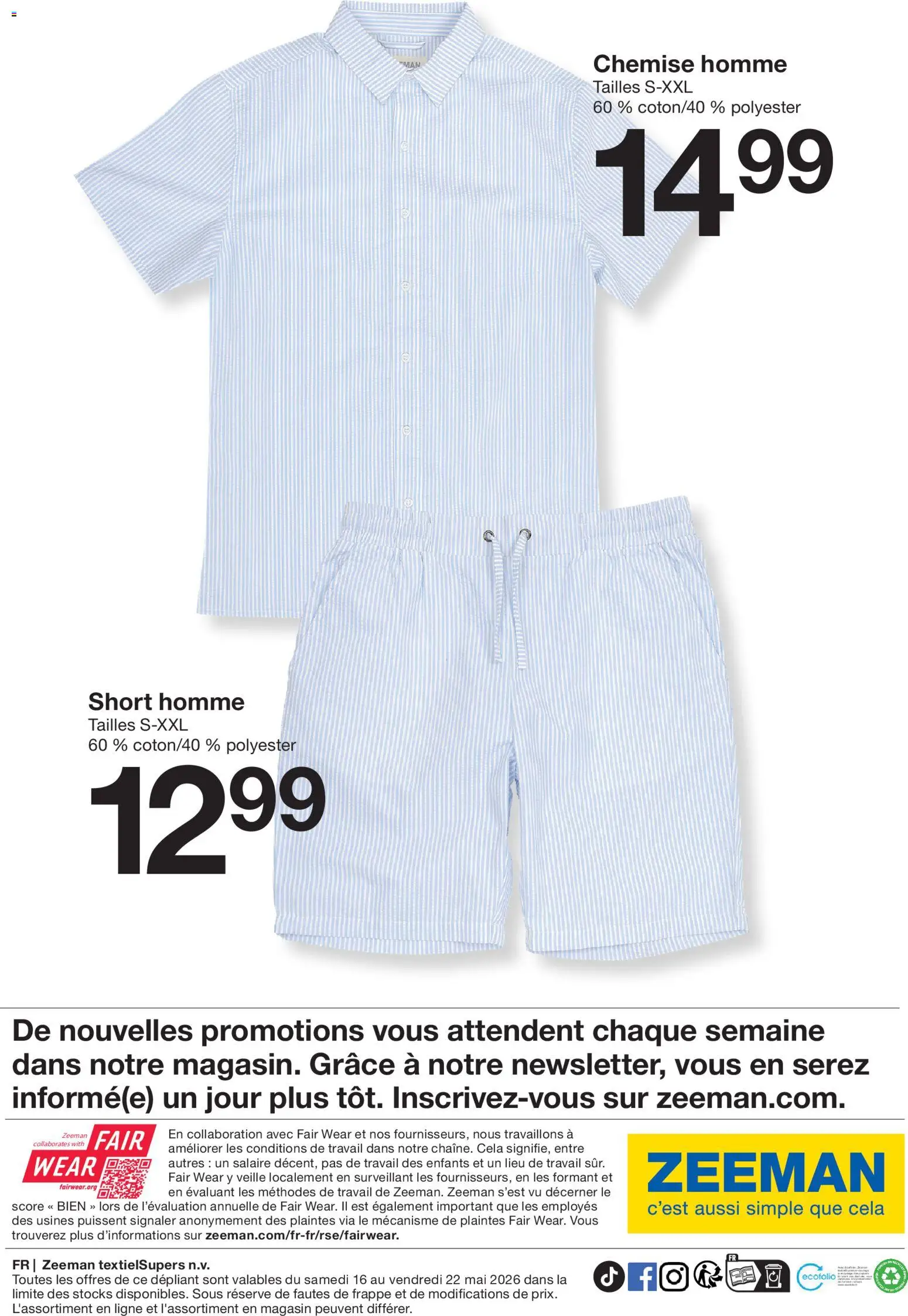 {H1} | Page: 14 | Produits: Chemise