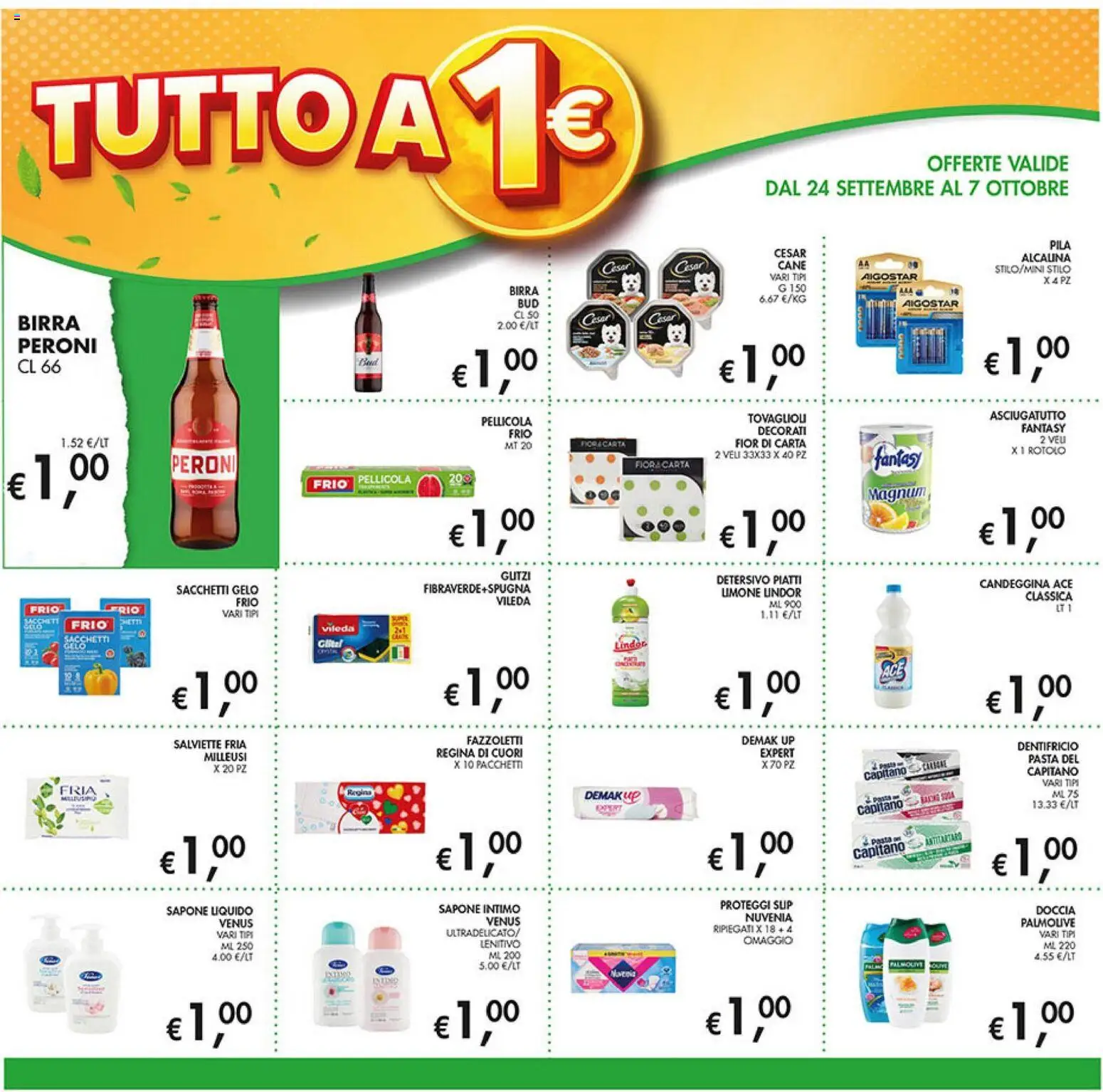 Volantino Coal del 24/09/2026 | Pagina: 4 | Prodotti: Sapone, Fazzoletti, Magnum, Doccia