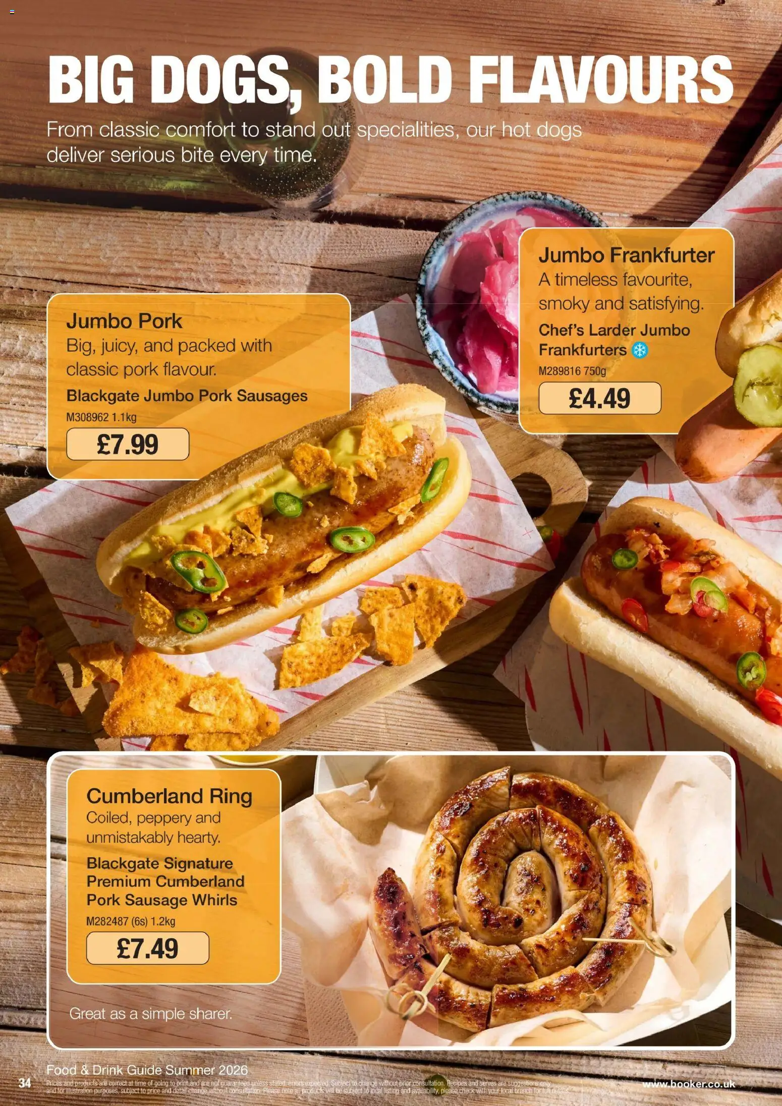 {H1} | Page: 34 | Products: Pork, Sausages, Sausage