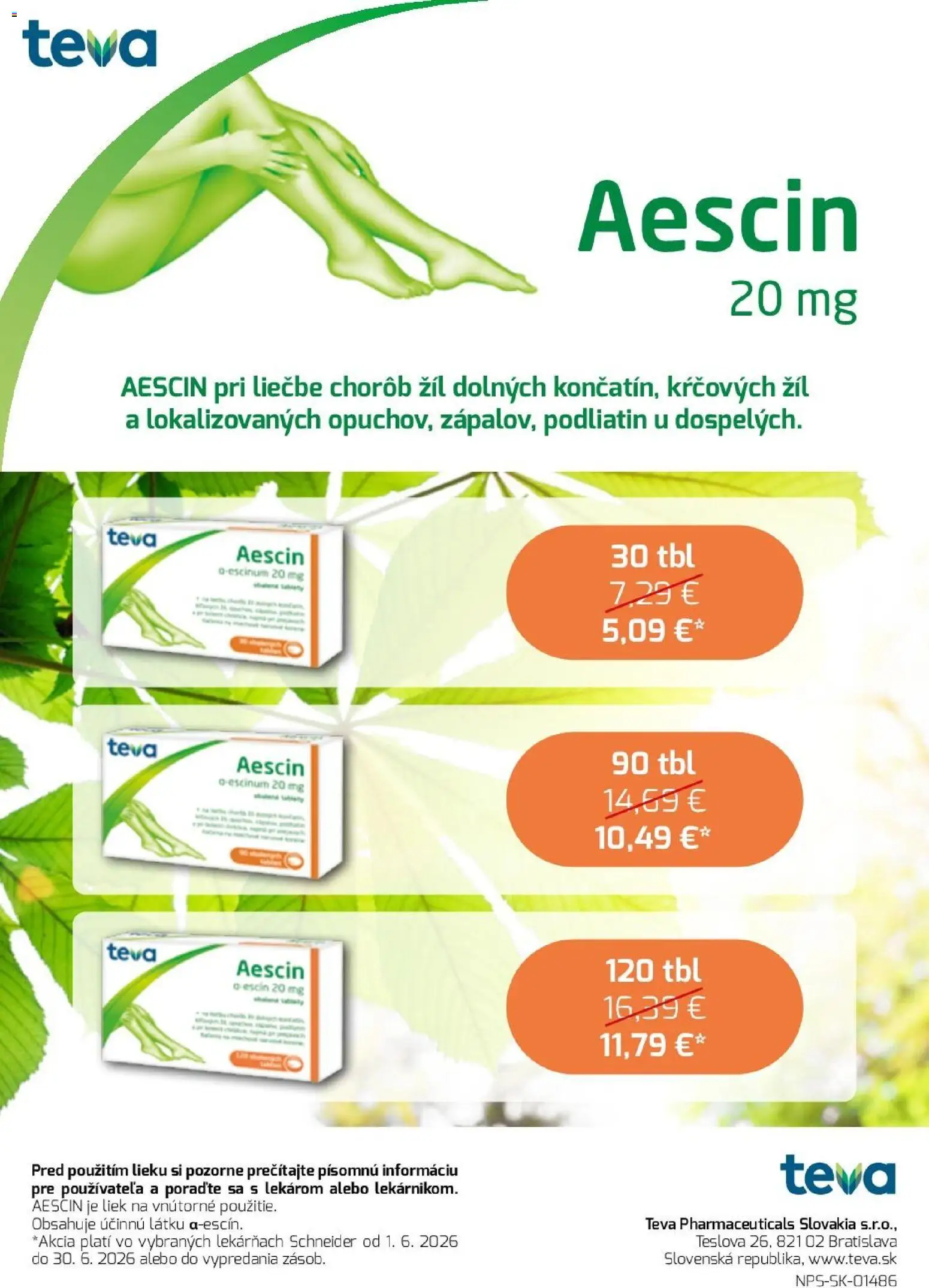 Nové Schneider lekáreň akcie – leták je platný od 01.06.2026 | Strana: 11