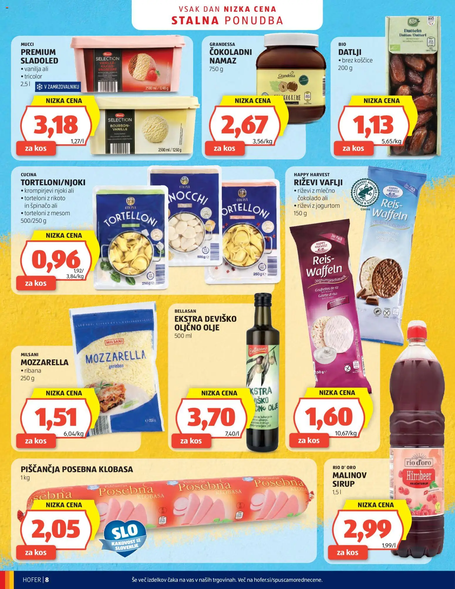 Novi Hofer katalog ponudbe – veljaven od 16.09.2026 | Stran: 8