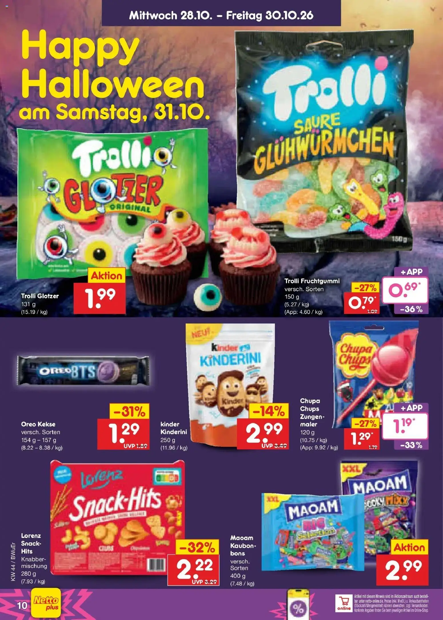 Netto Marken-Discount Prospekt Bielefeld – gültig ab 26.10.2026 | Seite: 46 | Produkte: Chips, Kekse