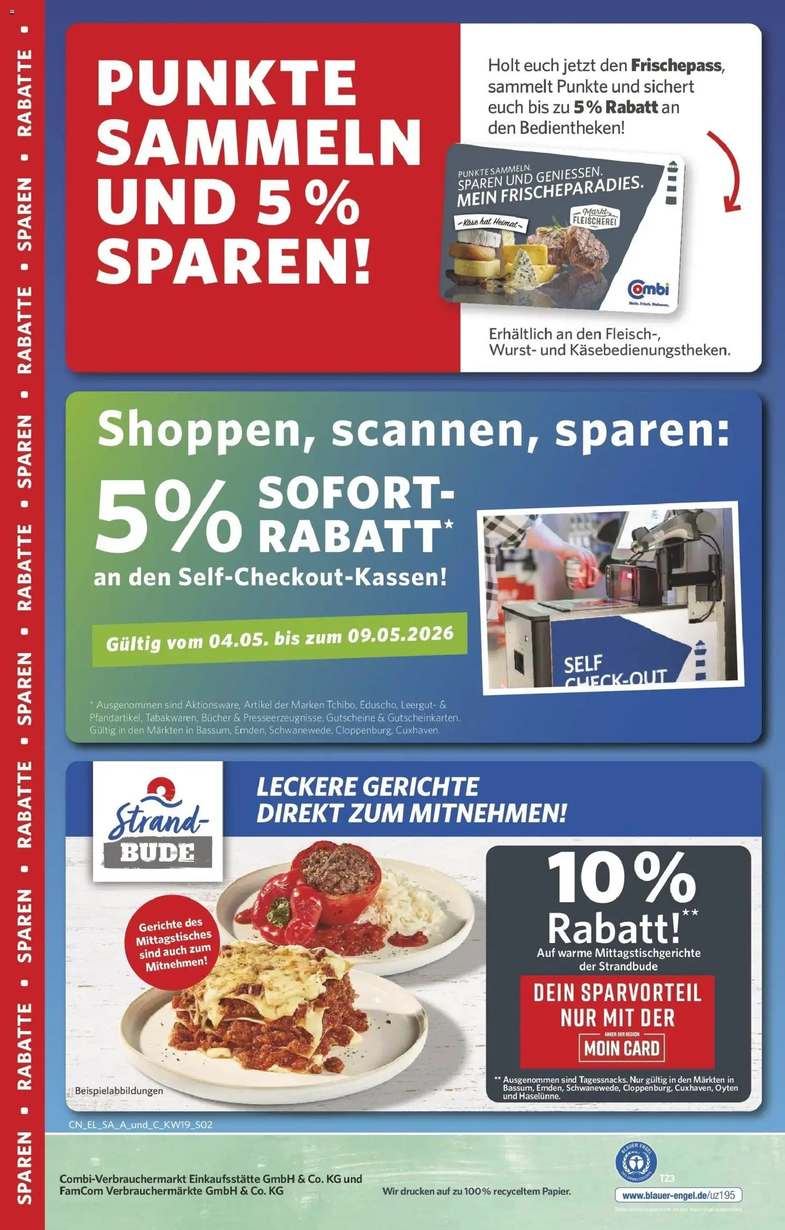Combi Spar-Angebote – gültig ab 04.05.2026 | Seite: 2 | Produkte: Käse, Wurst, Fleisch