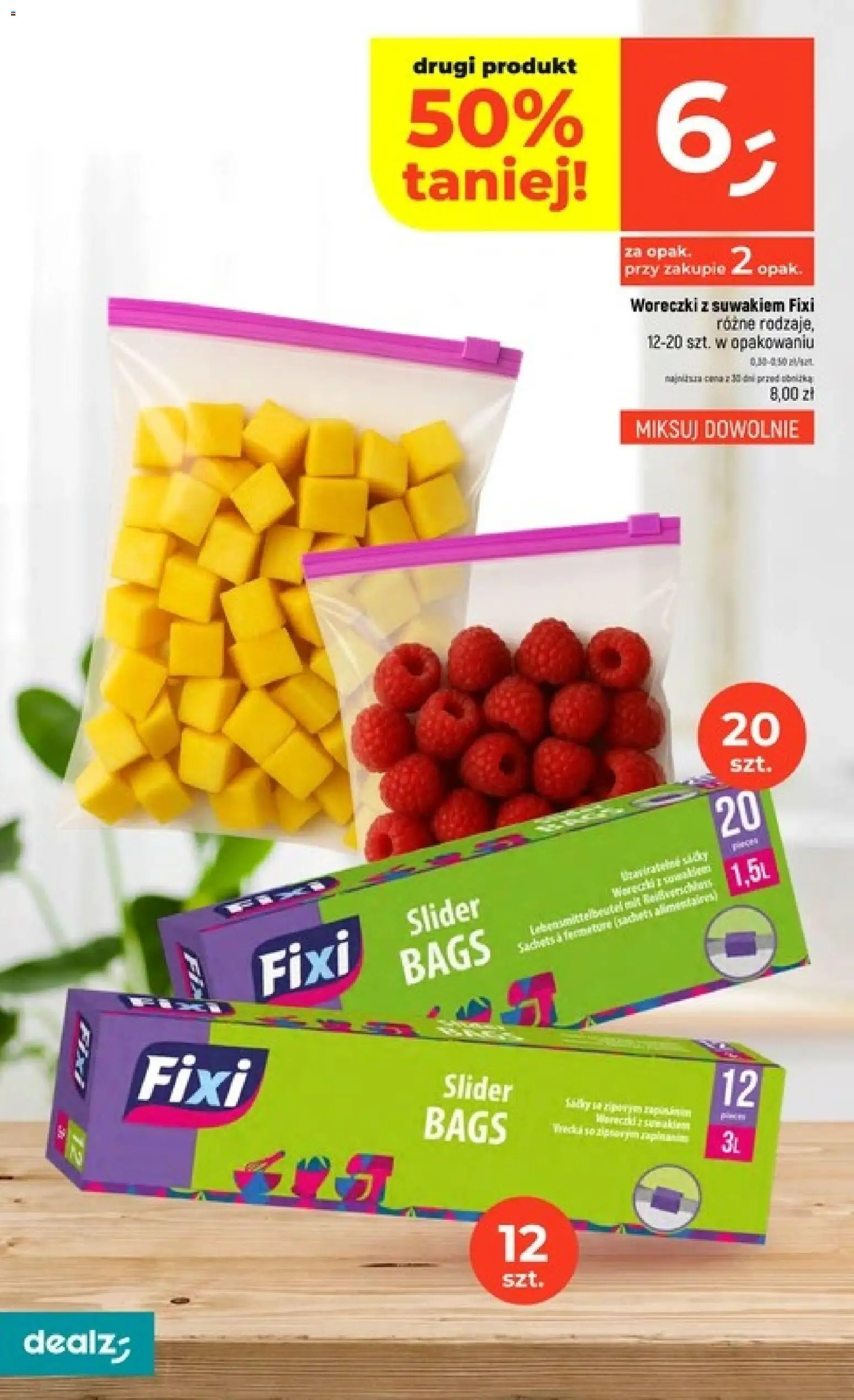 Dealz gazetka od 23.07.2026 | Strona: 32 | Produkty: Woreczki z suwakiem