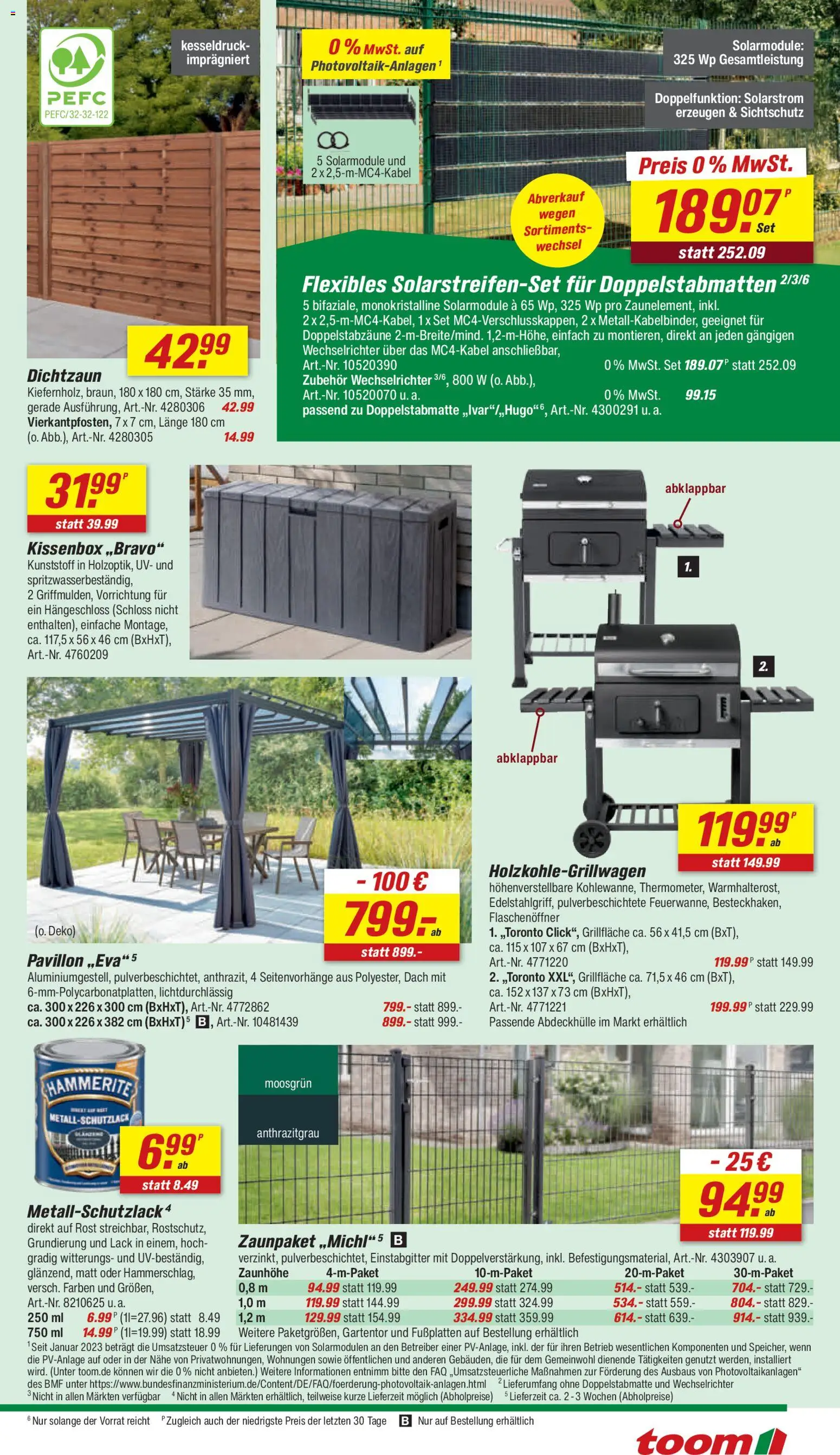 Toom Baumarkt Prospekt – gültig ab 27.06.2026 | Seite: 7