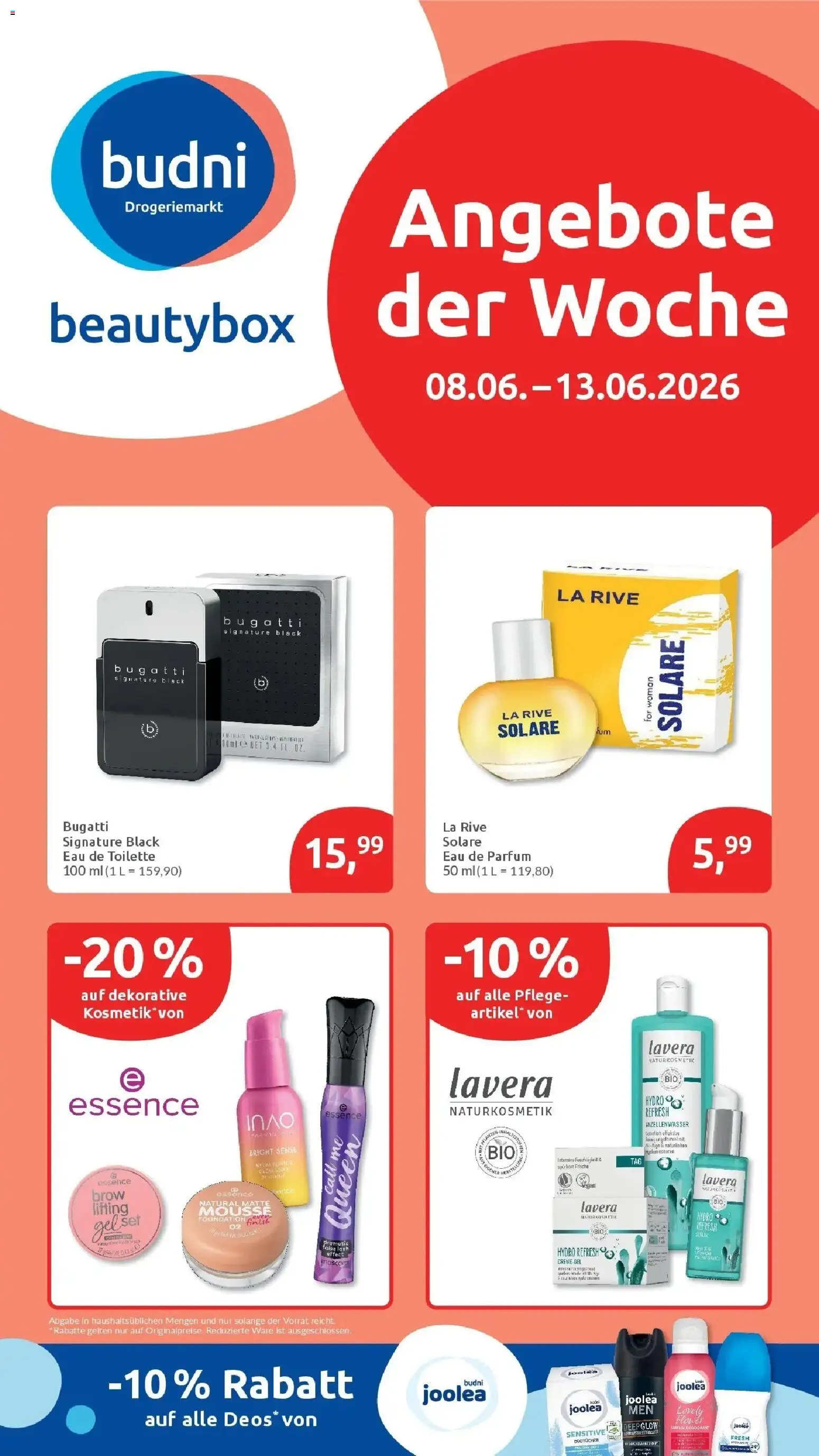 Edeka Prospekt Trier – gültig ab 08.06.2026 | Seite: 66 | Produkte: Parfüm, Eau de Toilette, Deodorant, Foundation