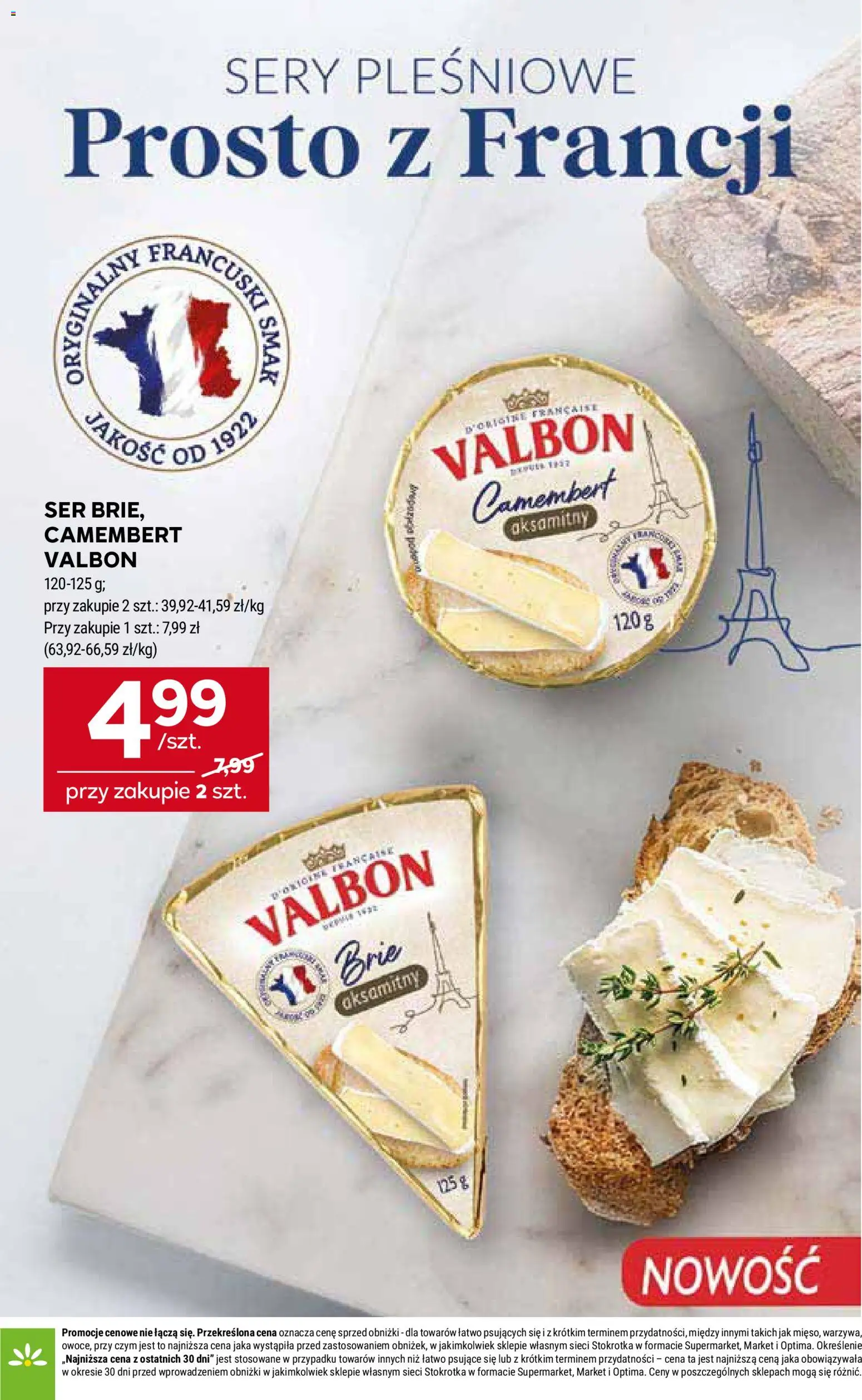 Stokrotka gazetka od 11.06.2026 | Strona: 25 | Produkty: Stokrotka, Camembert, Sery, Sery pleśniowe