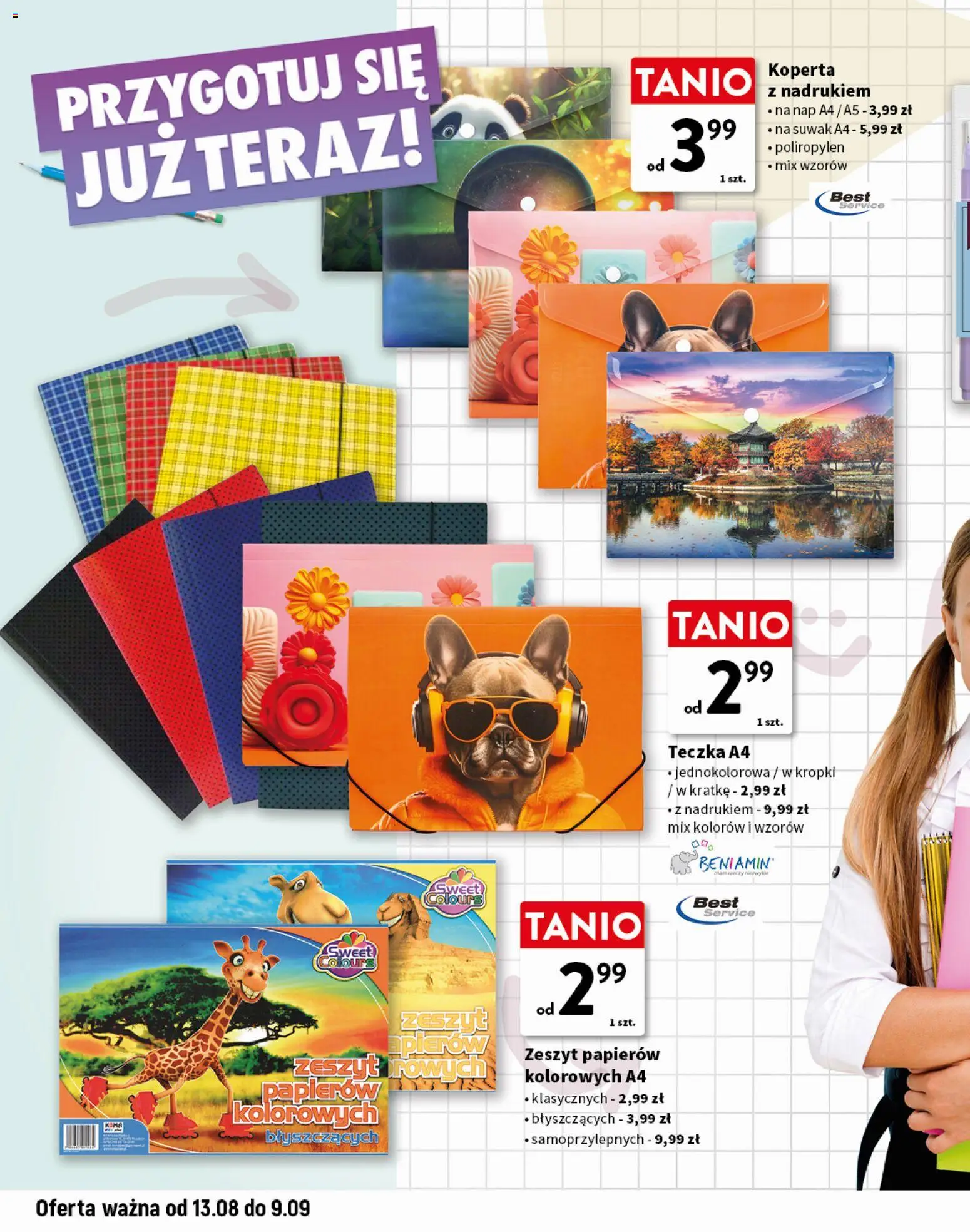 Intermarche gazetka - Gotowi na szkołę od 13.08.2026 | Strona: 4 | Produkty: Zeszyt