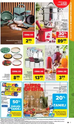 Pogląd oferty "Carrefour gazetka - Łap super okazje" - ważna od 25.05.2026 | Strona: 3 | Produkty: Drylownica do wiśni, Karta, Torebki, Sokownik