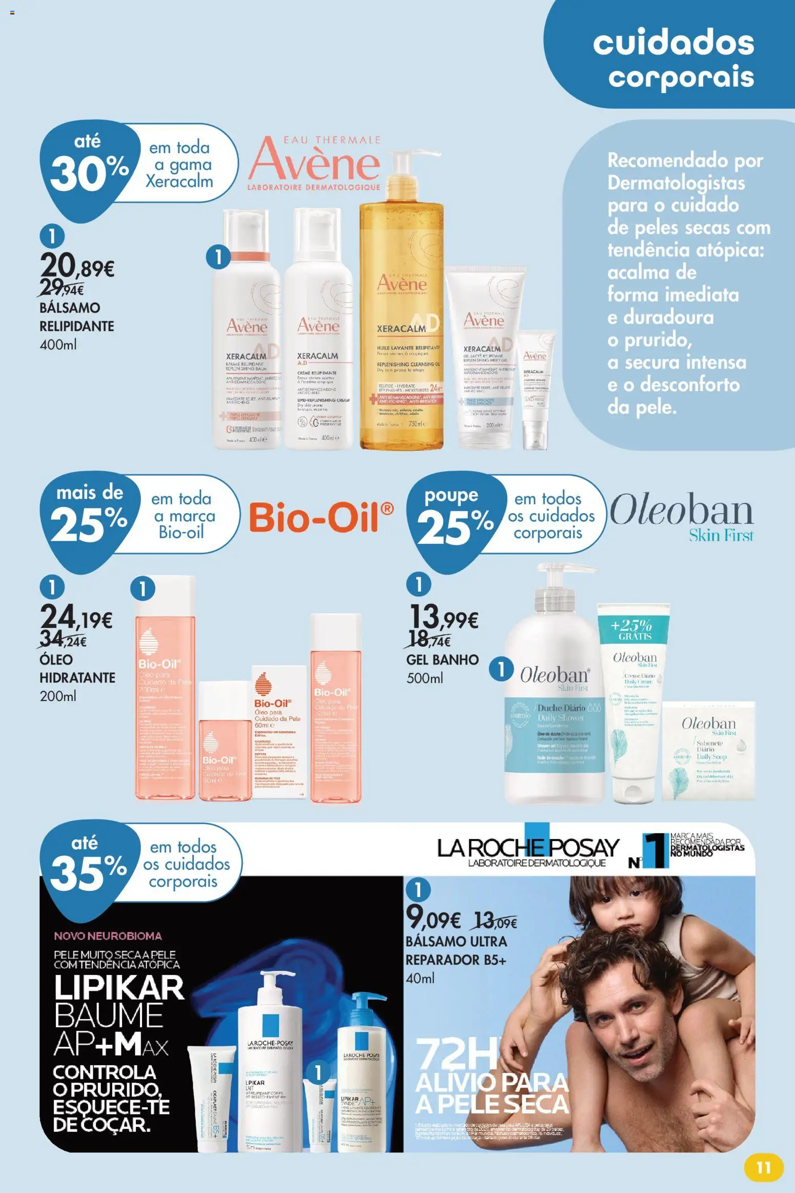 Pingo Doce folheto Bem Estar Verão 2 Lojas │ válido de 14/07/2026 | Página: 11 | Produtos: Sabonete, Banho, Óleo, Creme