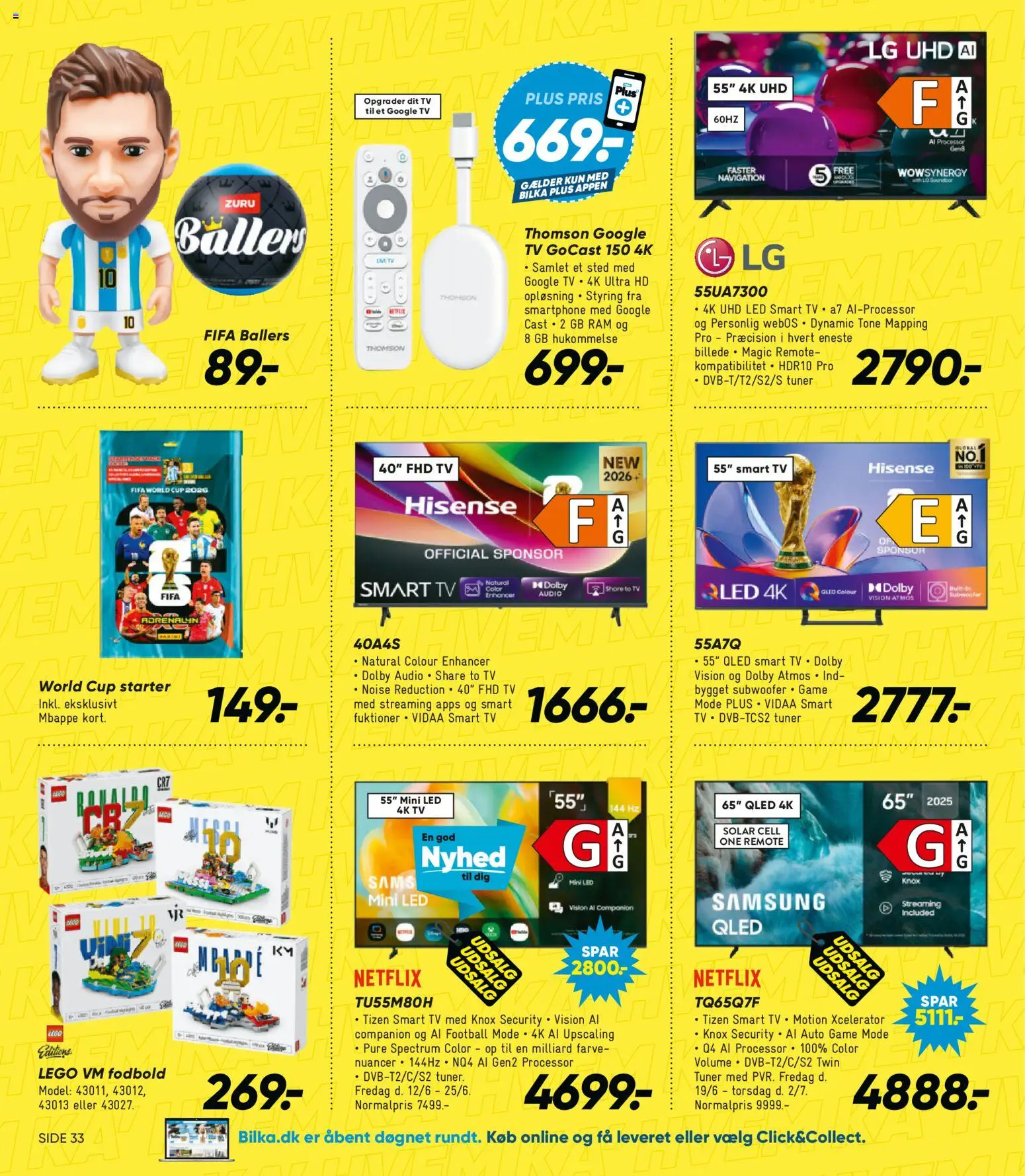 Bilka tilbudsavis – gyldig fra 19.06.2026 | Side: 31 | Produkter: Processor, RAM, TV, Navigation