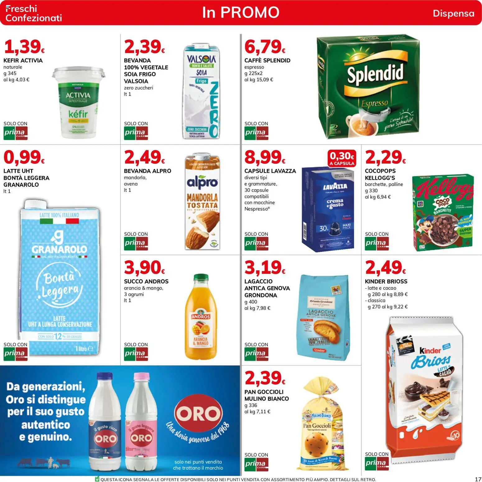 Volantino Basko del 16.06.2026 | Pagina: 17 | Prodotti: Crema, Mango, Agrumi, Cacao