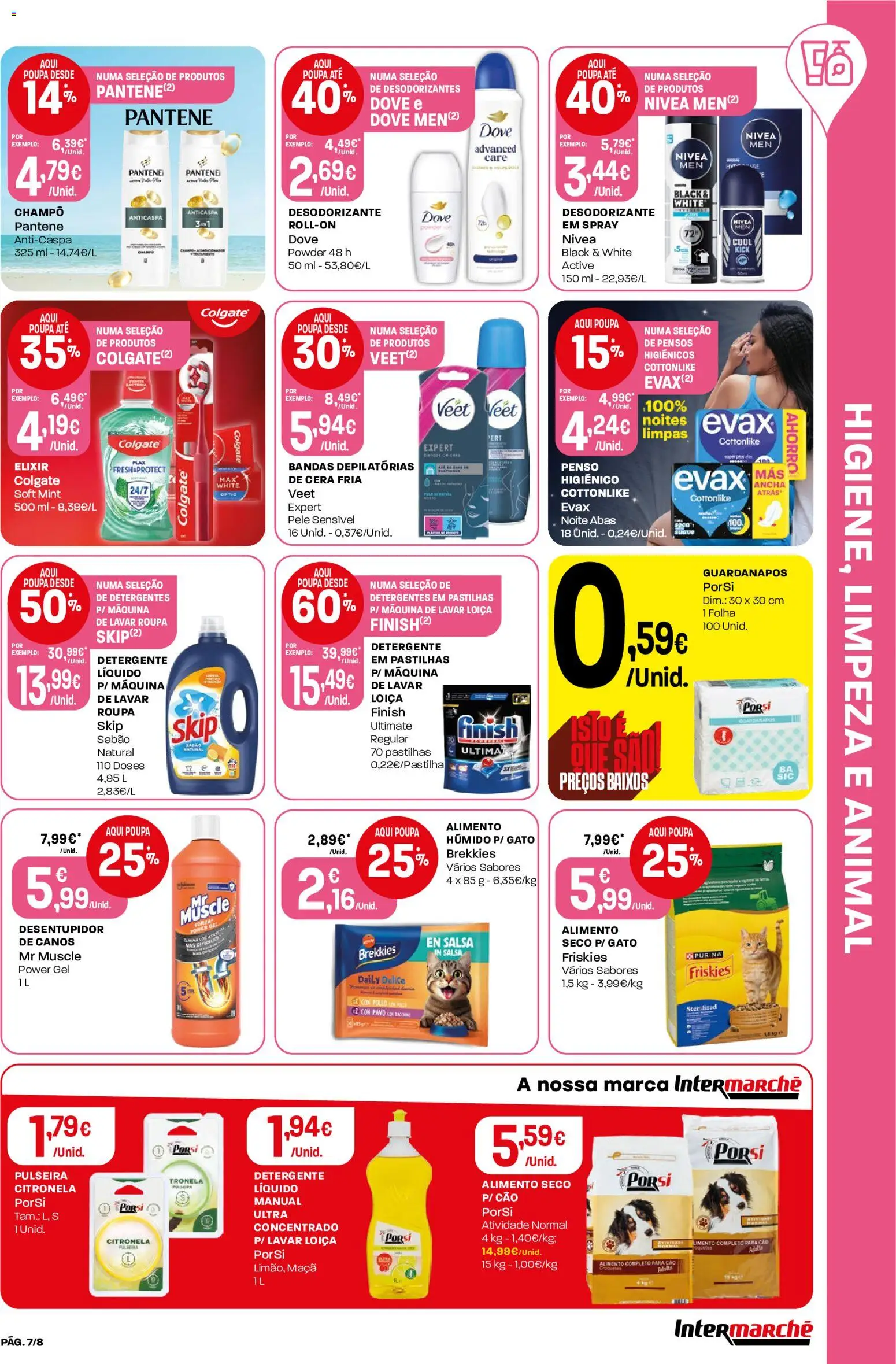 Intermarché Folheto Mini │ válido de 17/09/2026 | Página: 7 | Produtos: Salsa, Champô, Desodorizante, Maça
