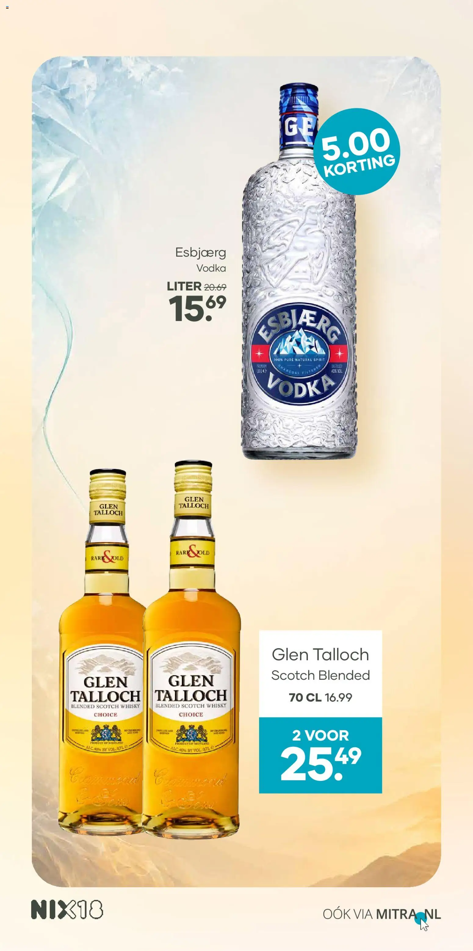 Mitra folder vanaf 07-09-2026 || NIEUWE | Pagina: 21 | Producten: Vodka, Whisky
