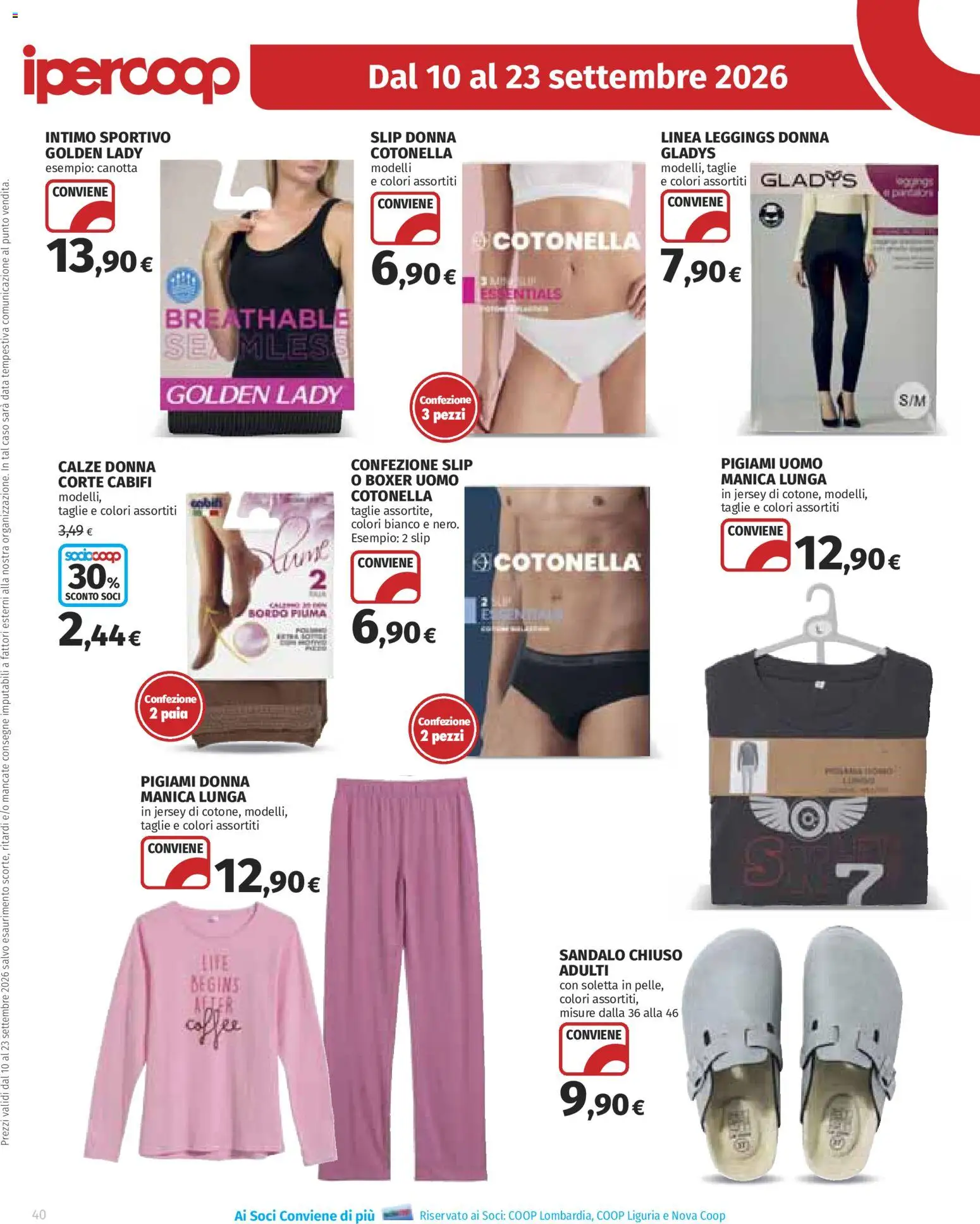 Volantino Ipercoop del 10/09/2026 | Pagina: 40